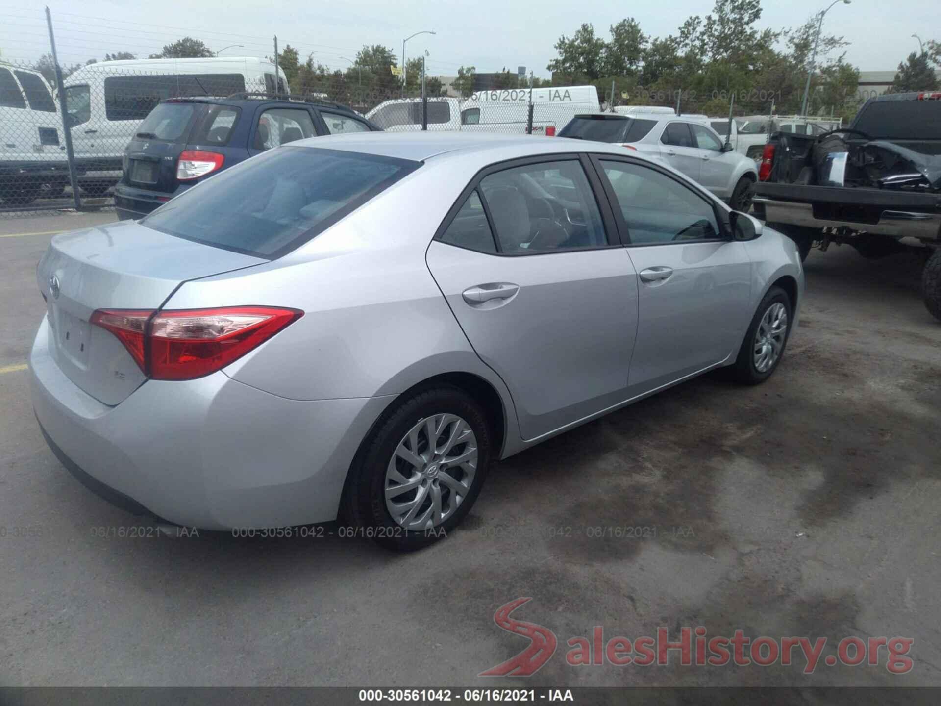 2T1BURHE1KC166263 2019 TOYOTA COROLLA