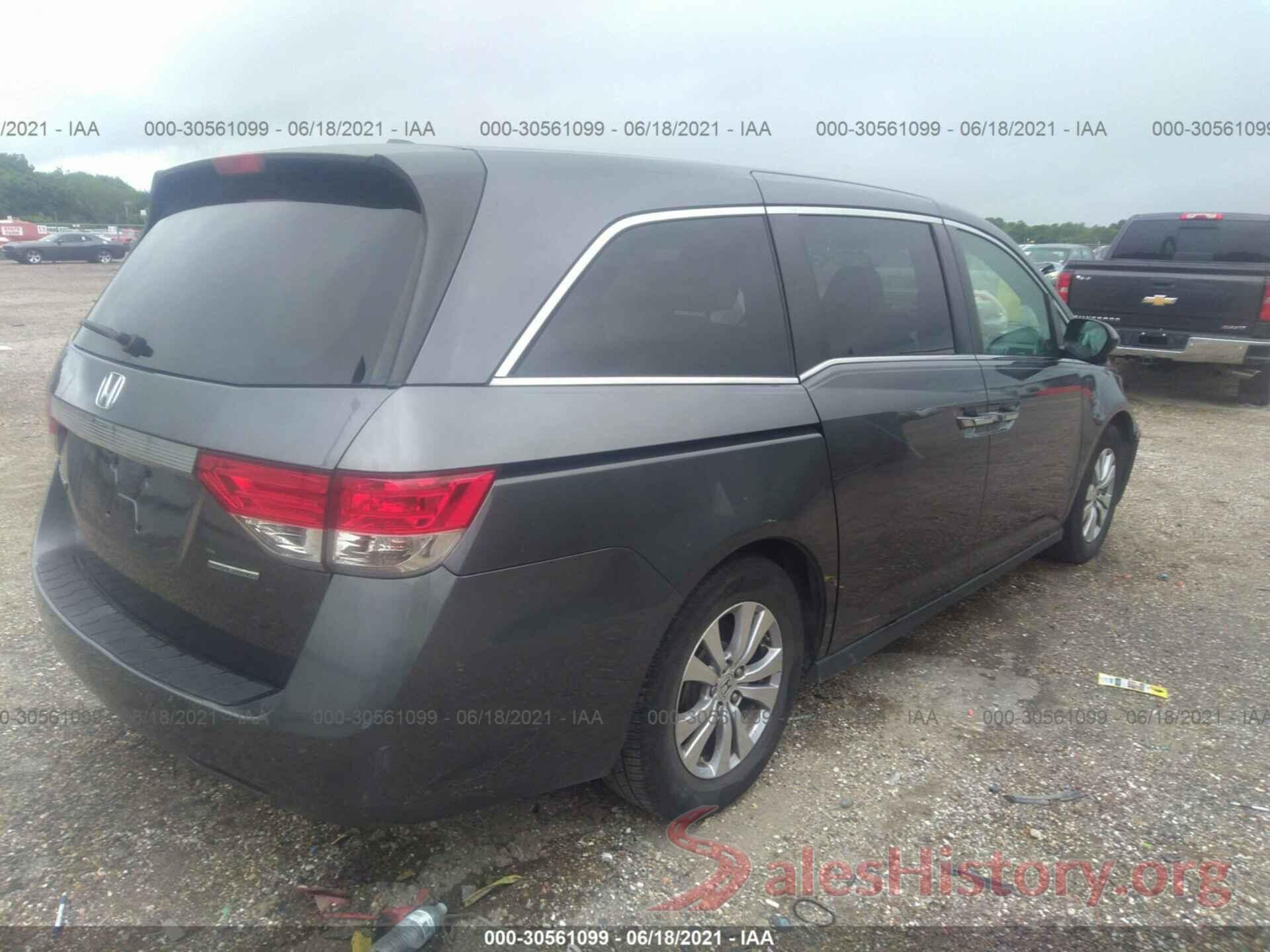 5FNRL5H33HB006513 2017 HONDA ODYSSEY