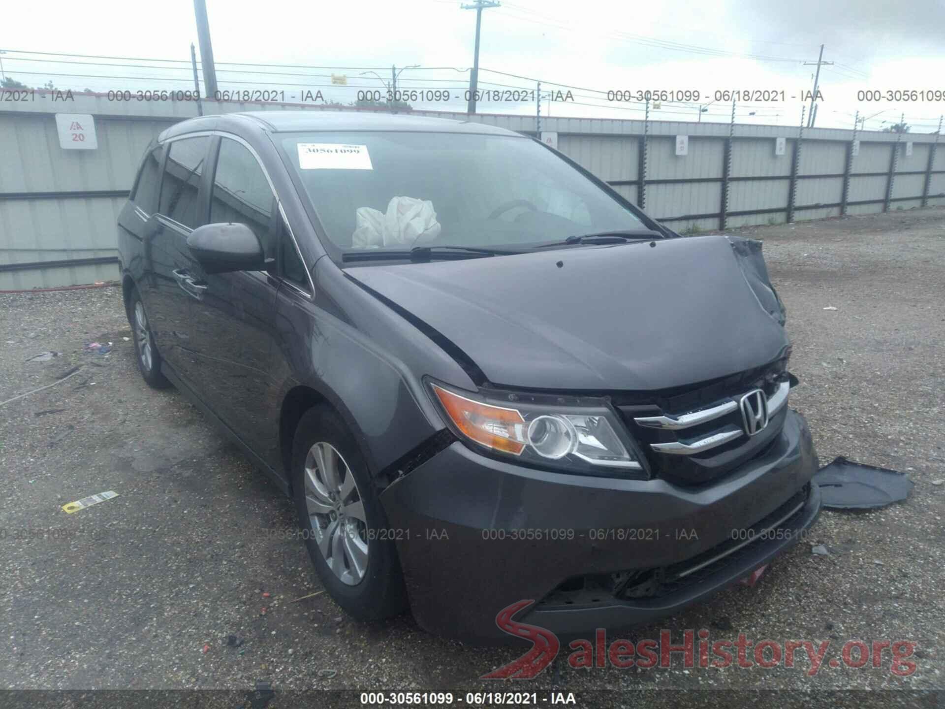 5FNRL5H33HB006513 2017 HONDA ODYSSEY