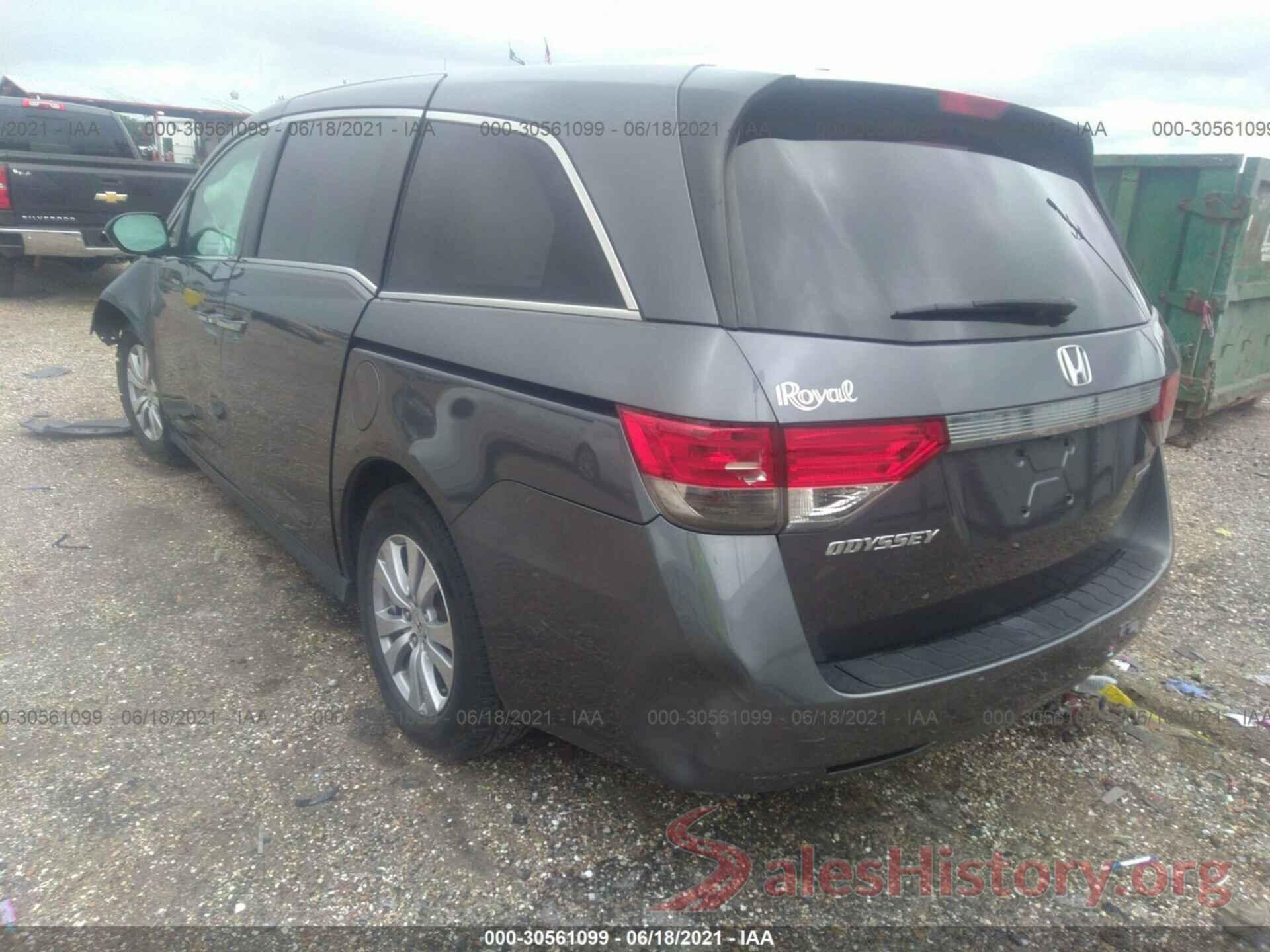 5FNRL5H33HB006513 2017 HONDA ODYSSEY