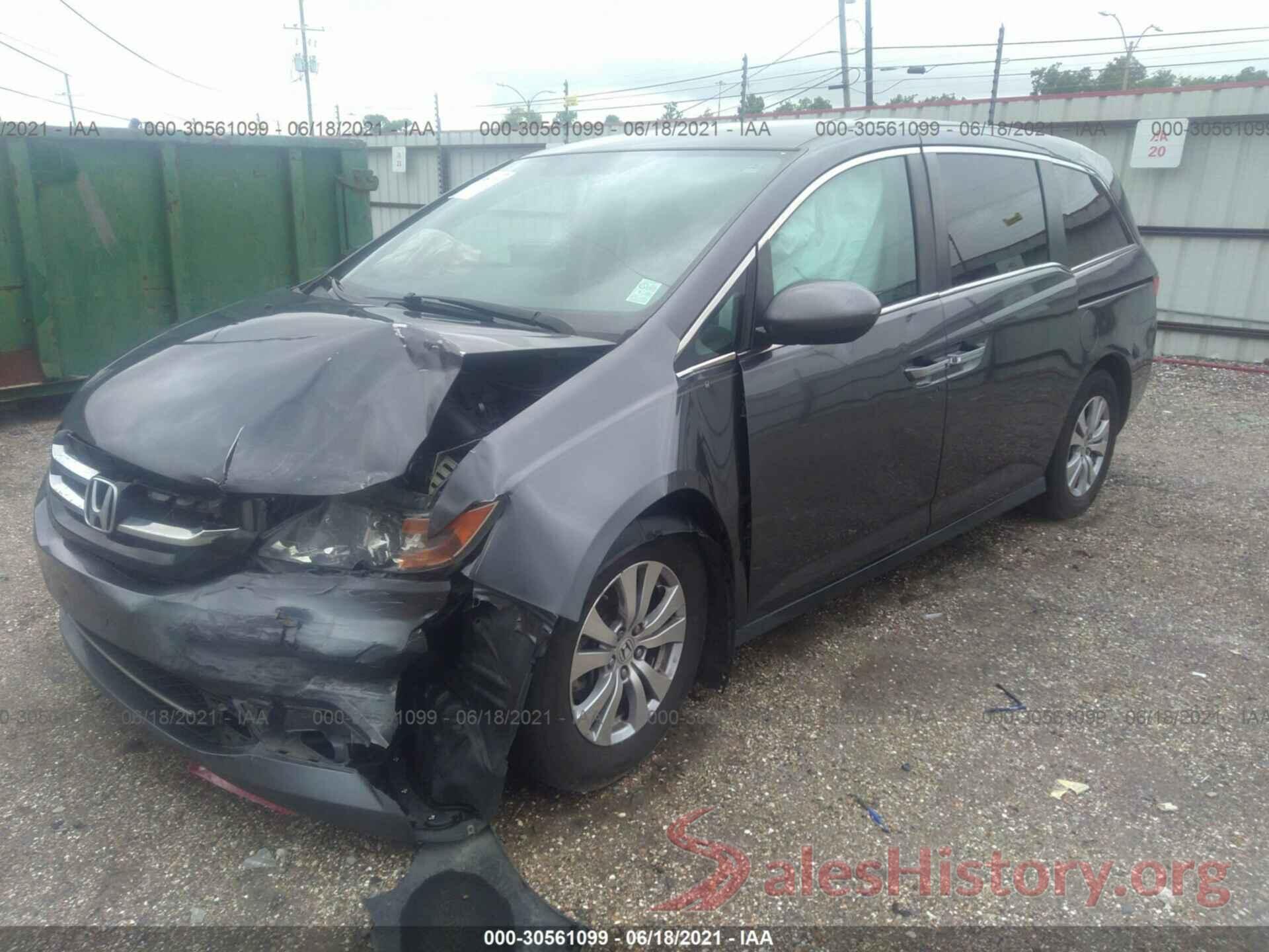 5FNRL5H33HB006513 2017 HONDA ODYSSEY