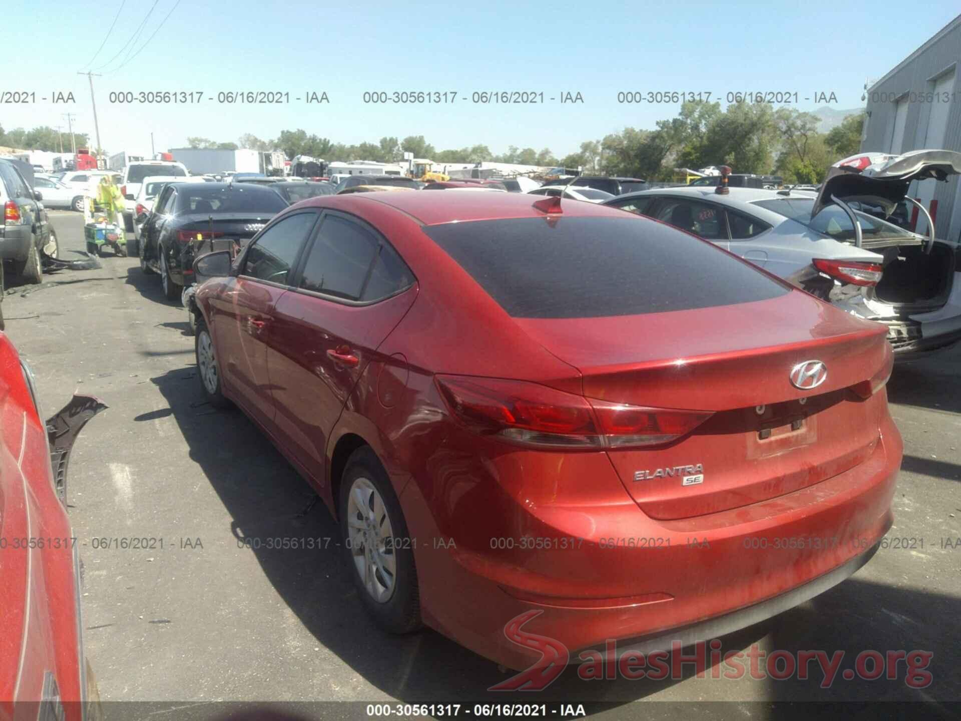 5NPD74LF1HH203773 2017 HYUNDAI ELANTRA