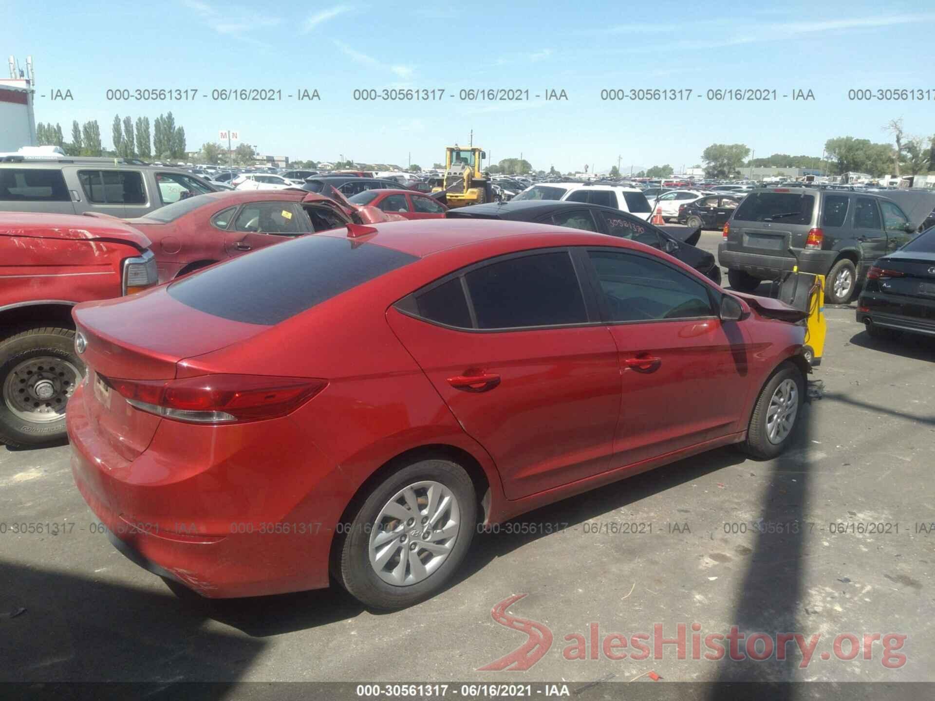 5NPD74LF1HH203773 2017 HYUNDAI ELANTRA