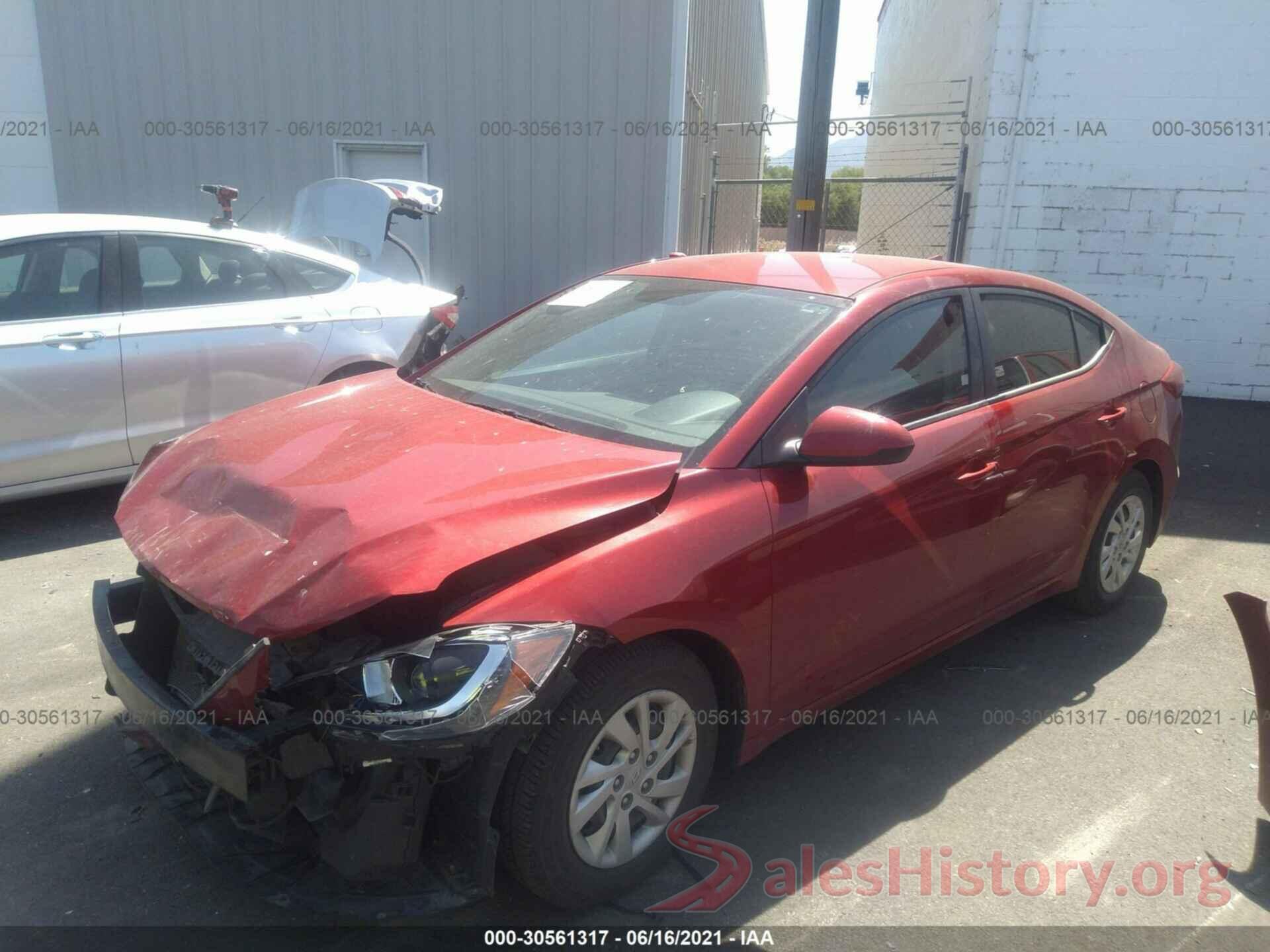 5NPD74LF1HH203773 2017 HYUNDAI ELANTRA