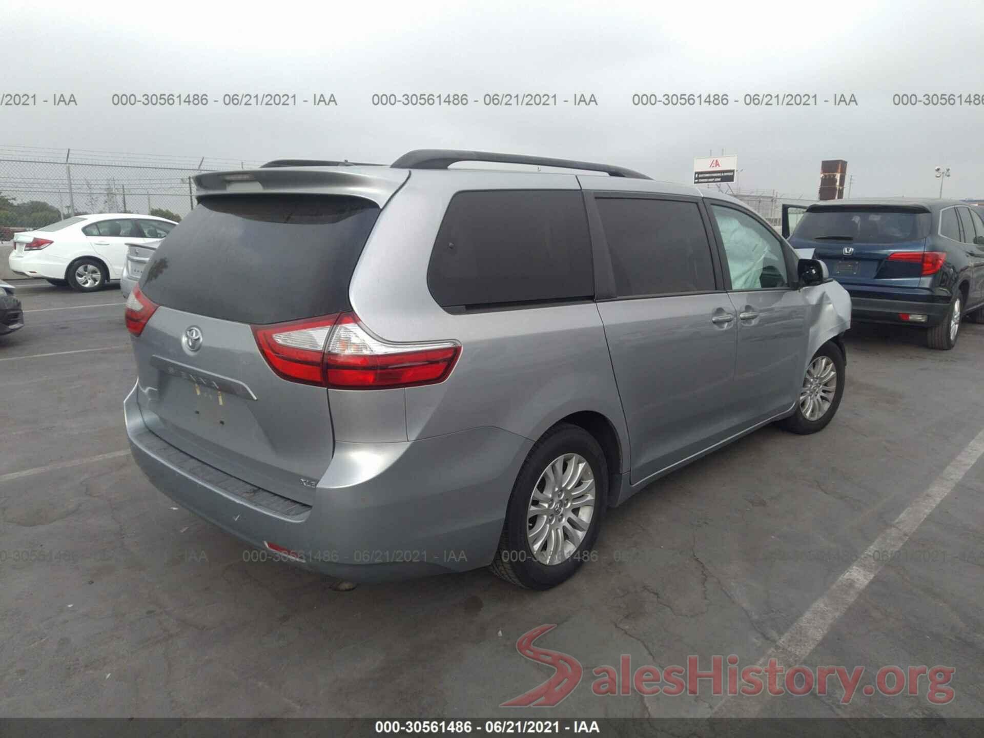 5TDYK3DC5GS696770 2016 TOYOTA SIENNA