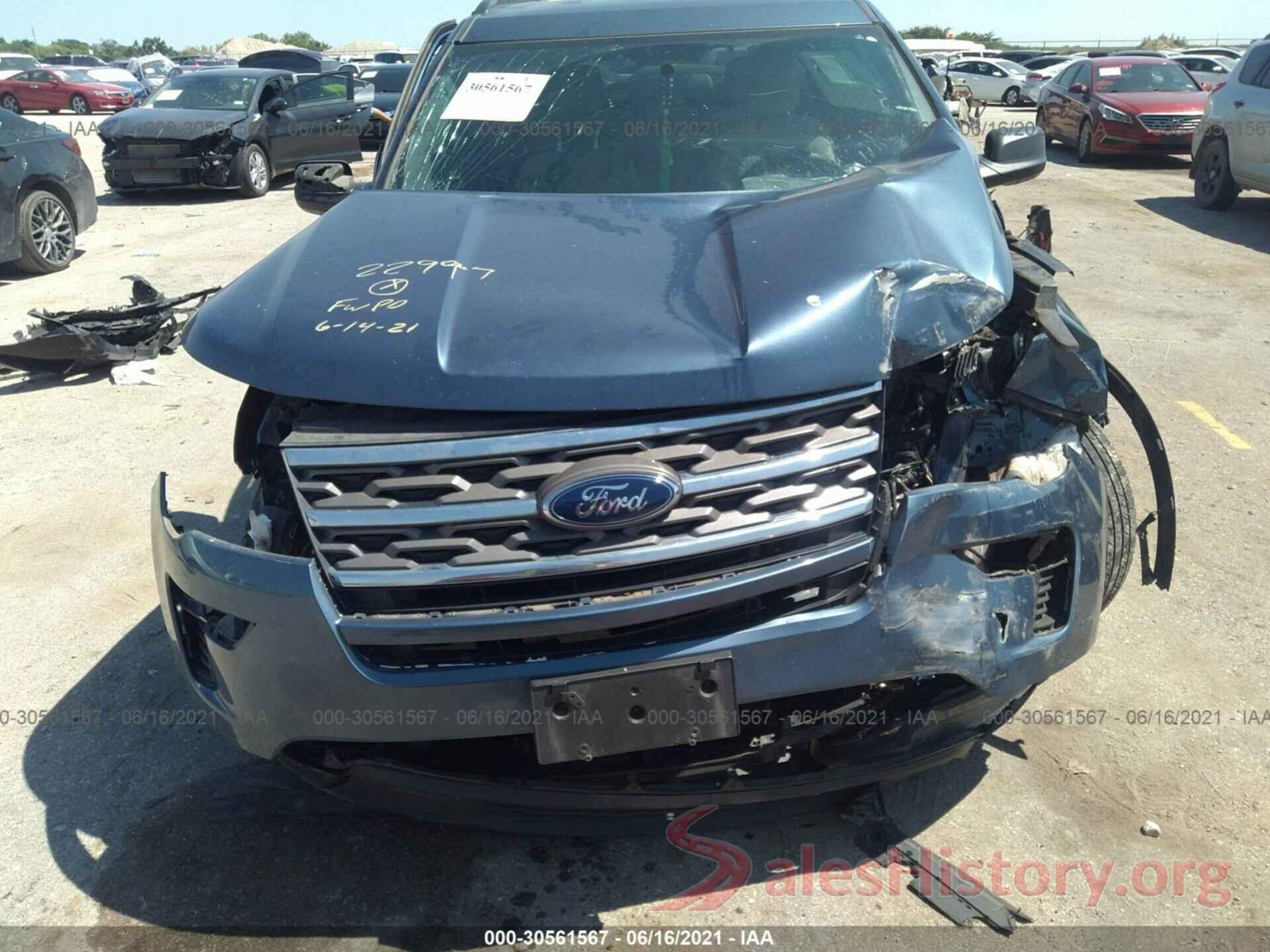 1FM5K7B83JGC84367 2018 FORD EXPLORER