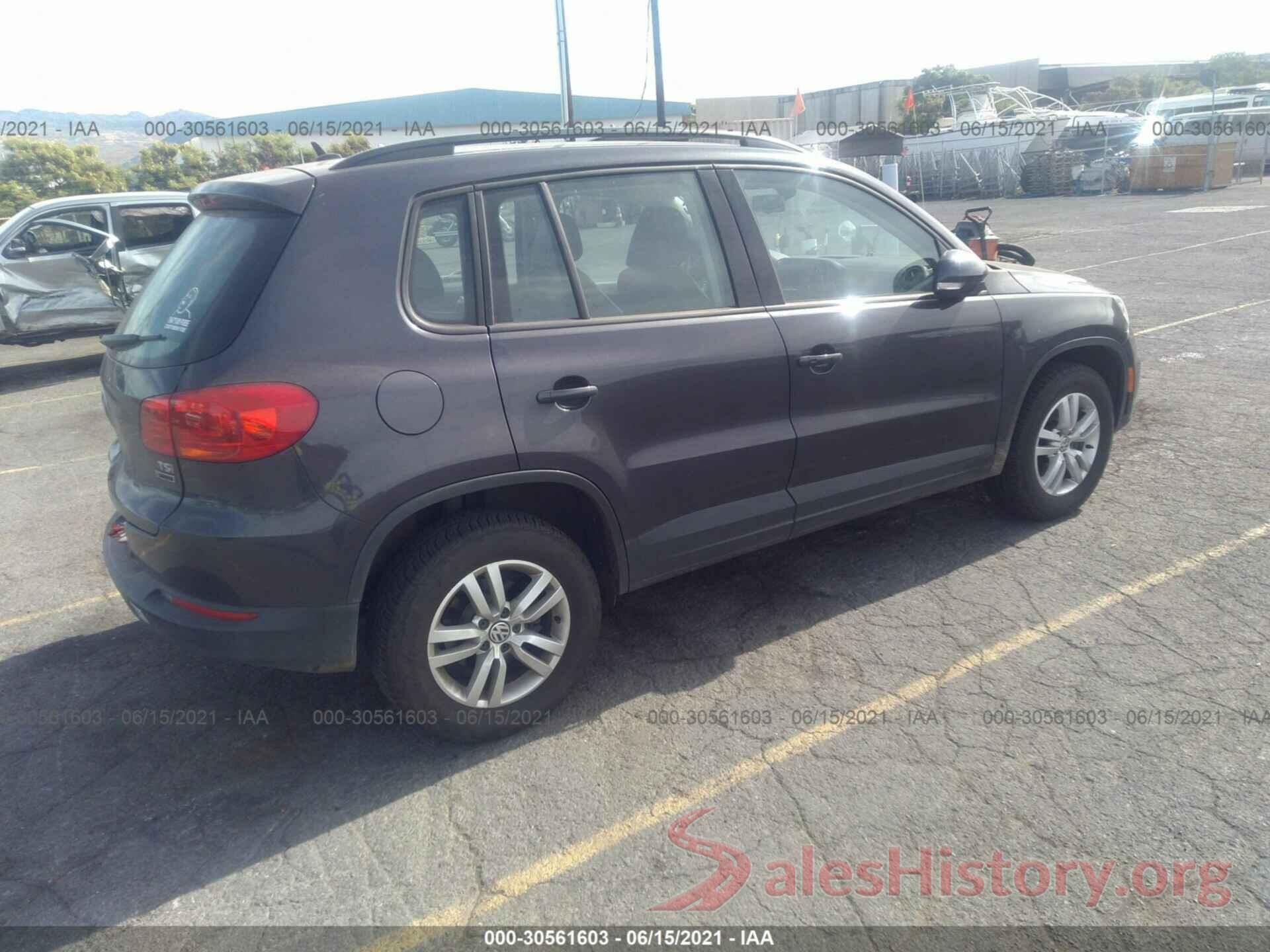 WVGBV7AX8GW583466 2016 VOLKSWAGEN TIGUAN