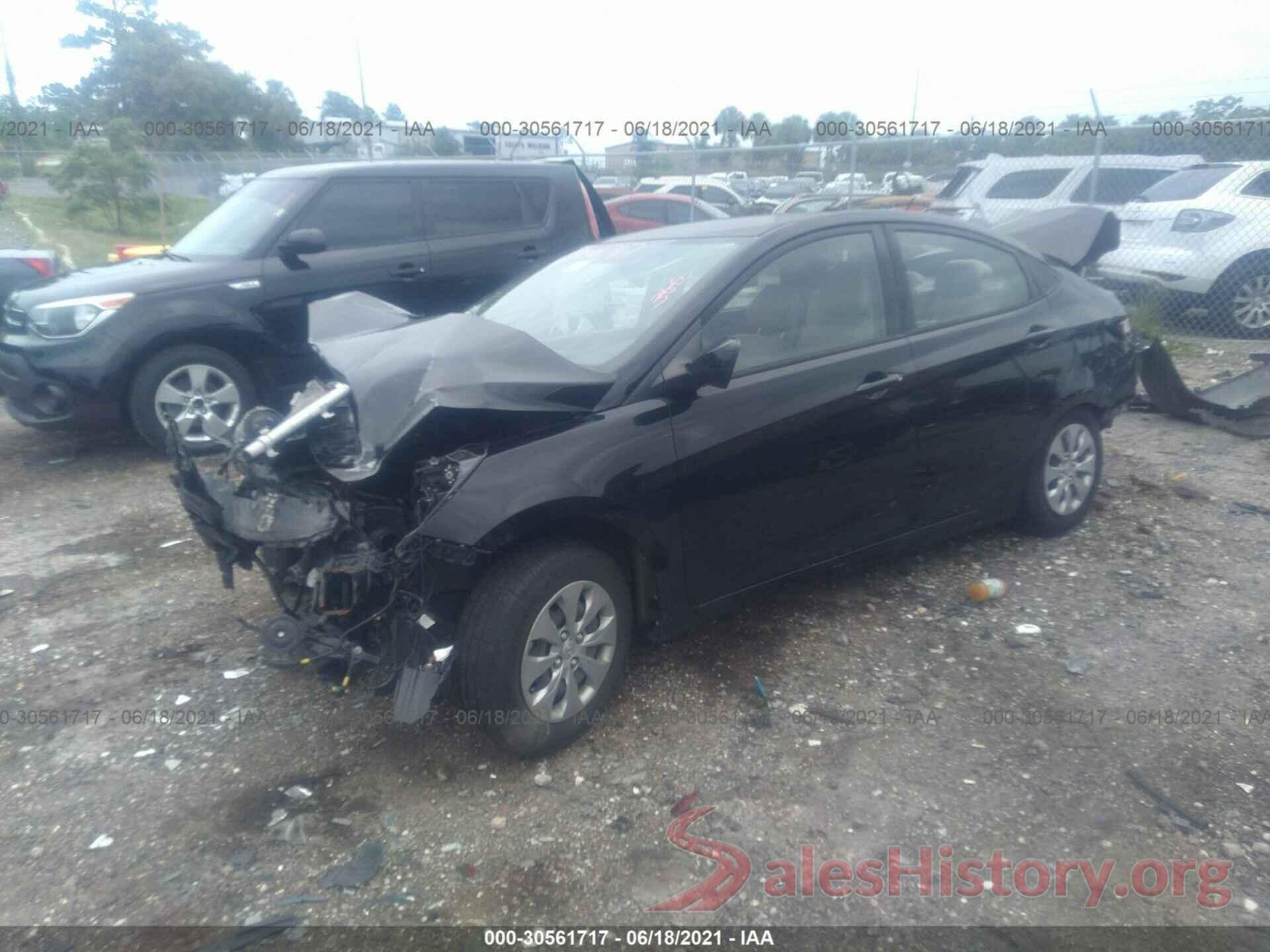 KMHCT4AE2HU374812 2017 HYUNDAI ACCENT