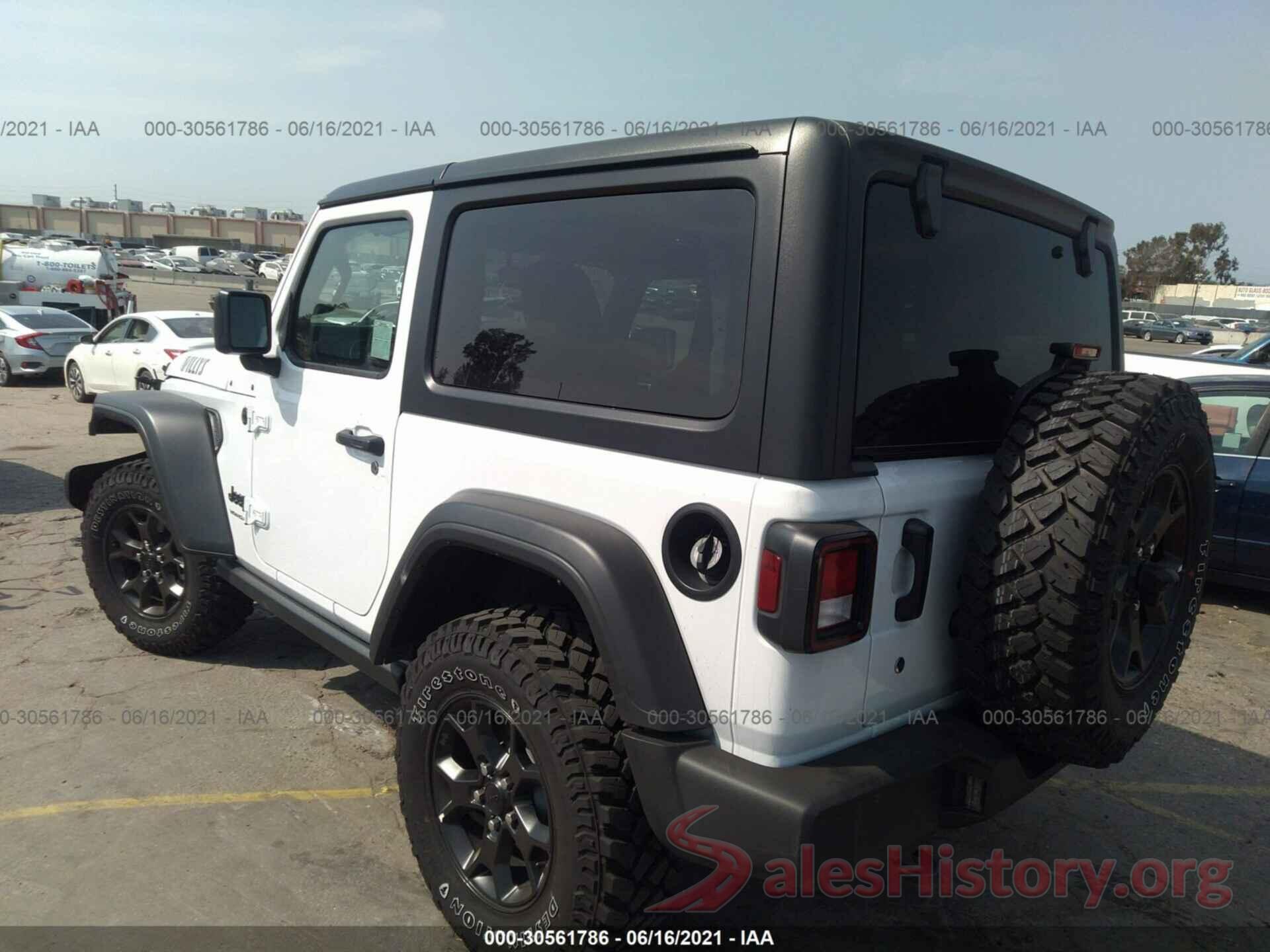 1C4HJXAG8MW646345 2021 JEEP WRANGLER