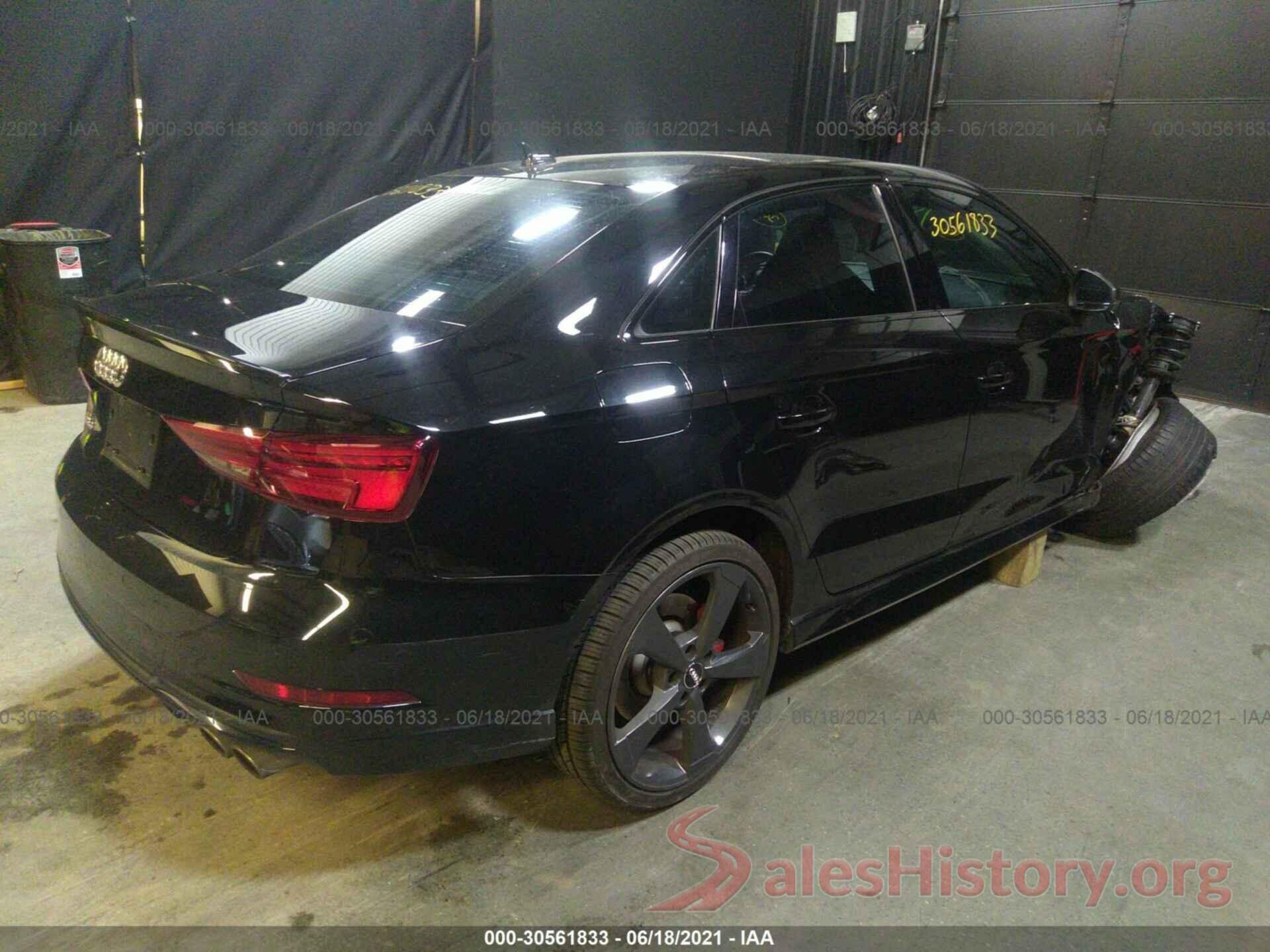 WAUB1GFF3KA123117 2019 AUDI S3