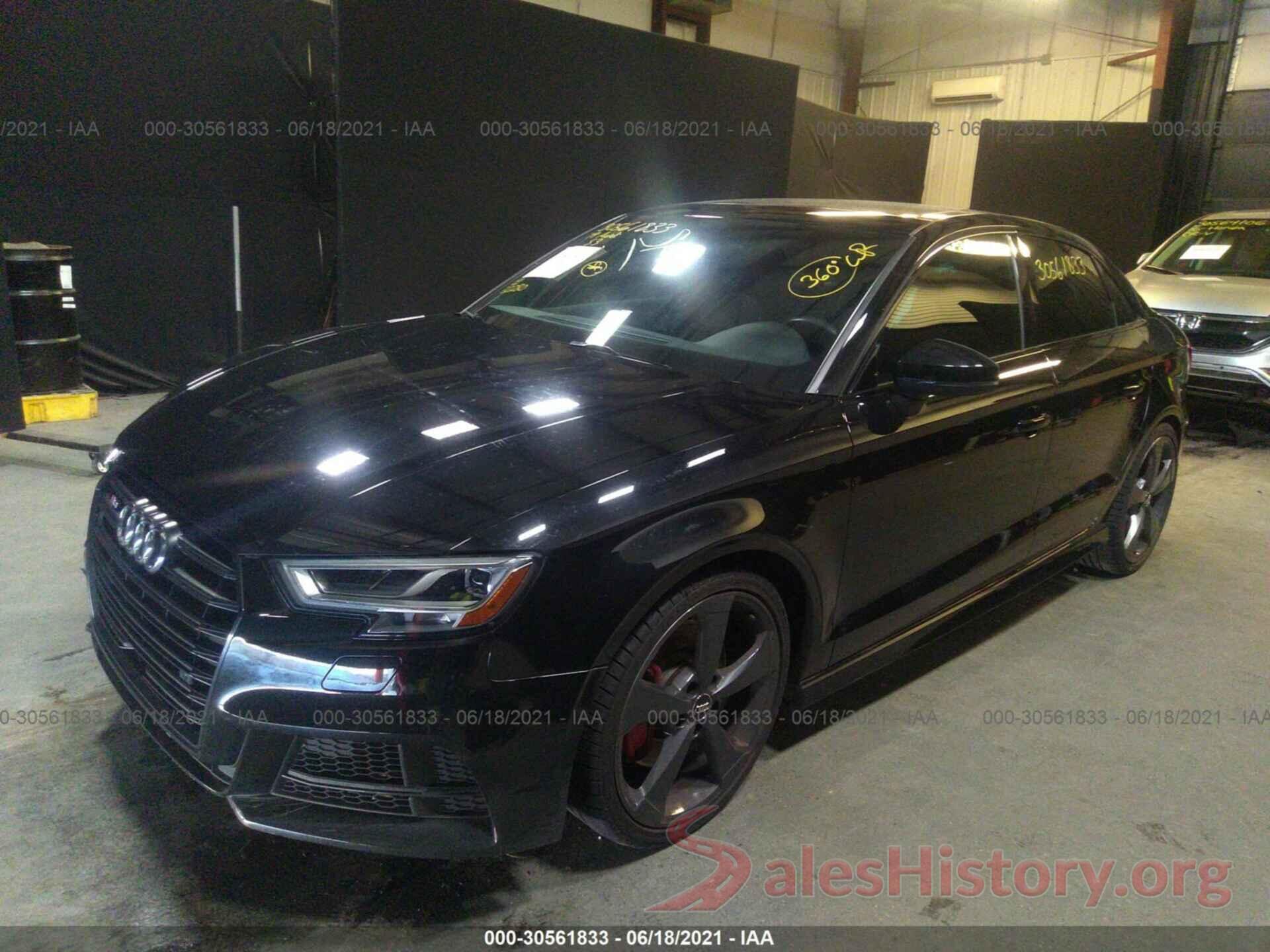 WAUB1GFF3KA123117 2019 AUDI S3