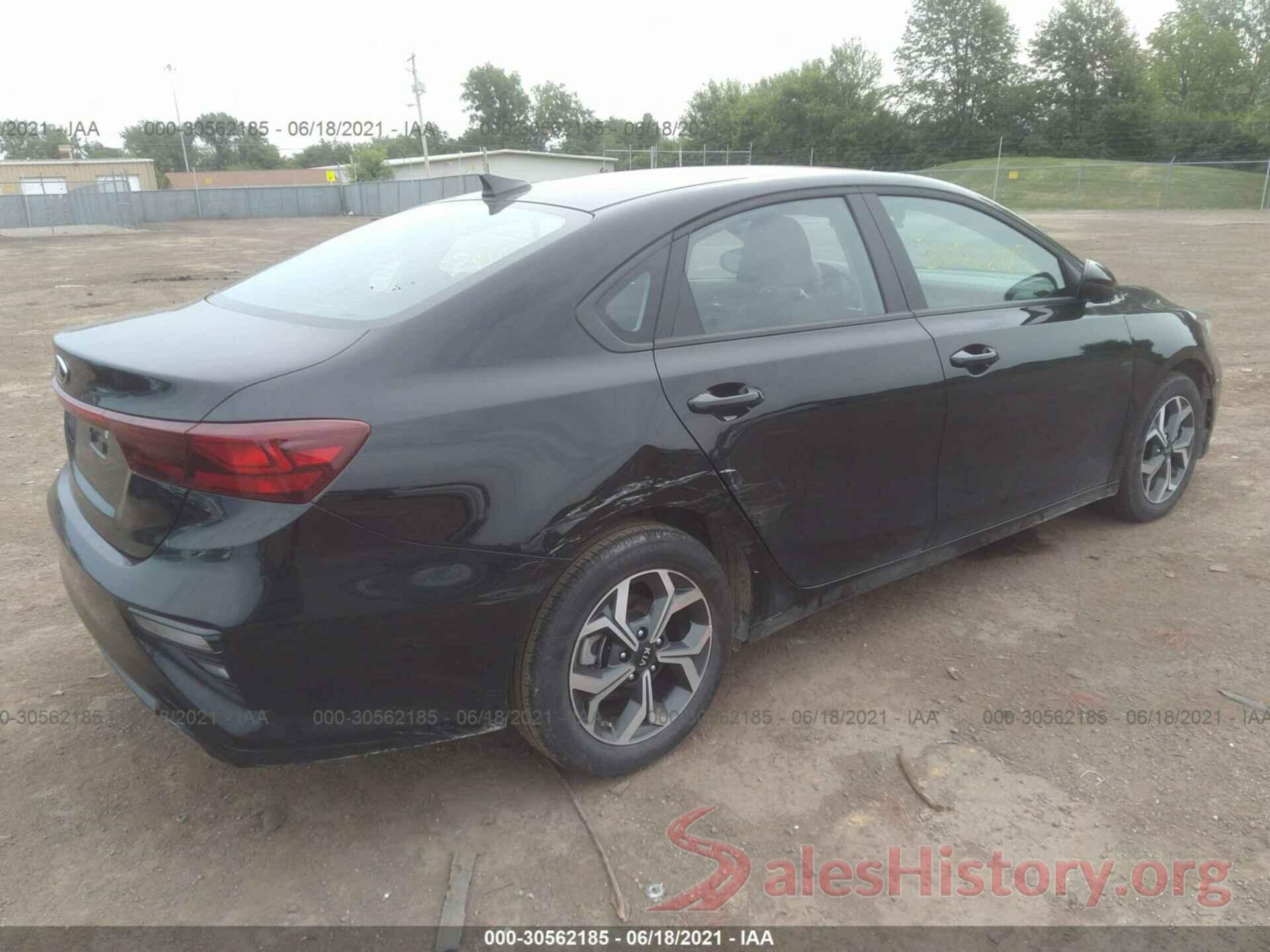 3KPF24ADXLE234591 2020 KIA FORTE