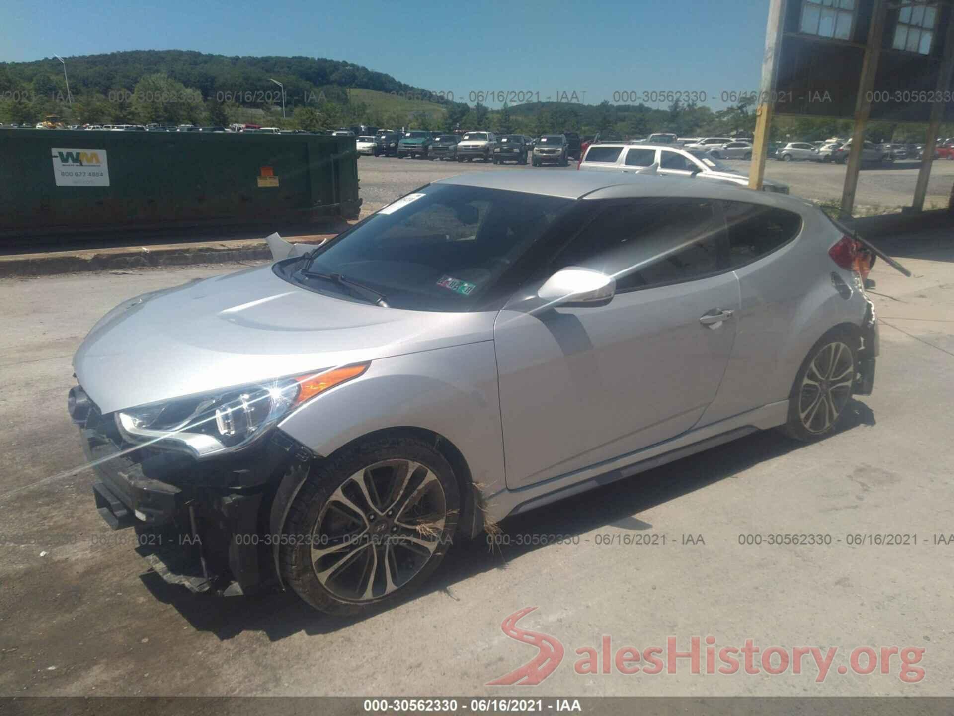 KMHTC6AE0GU271320 2016 HYUNDAI VELOSTER