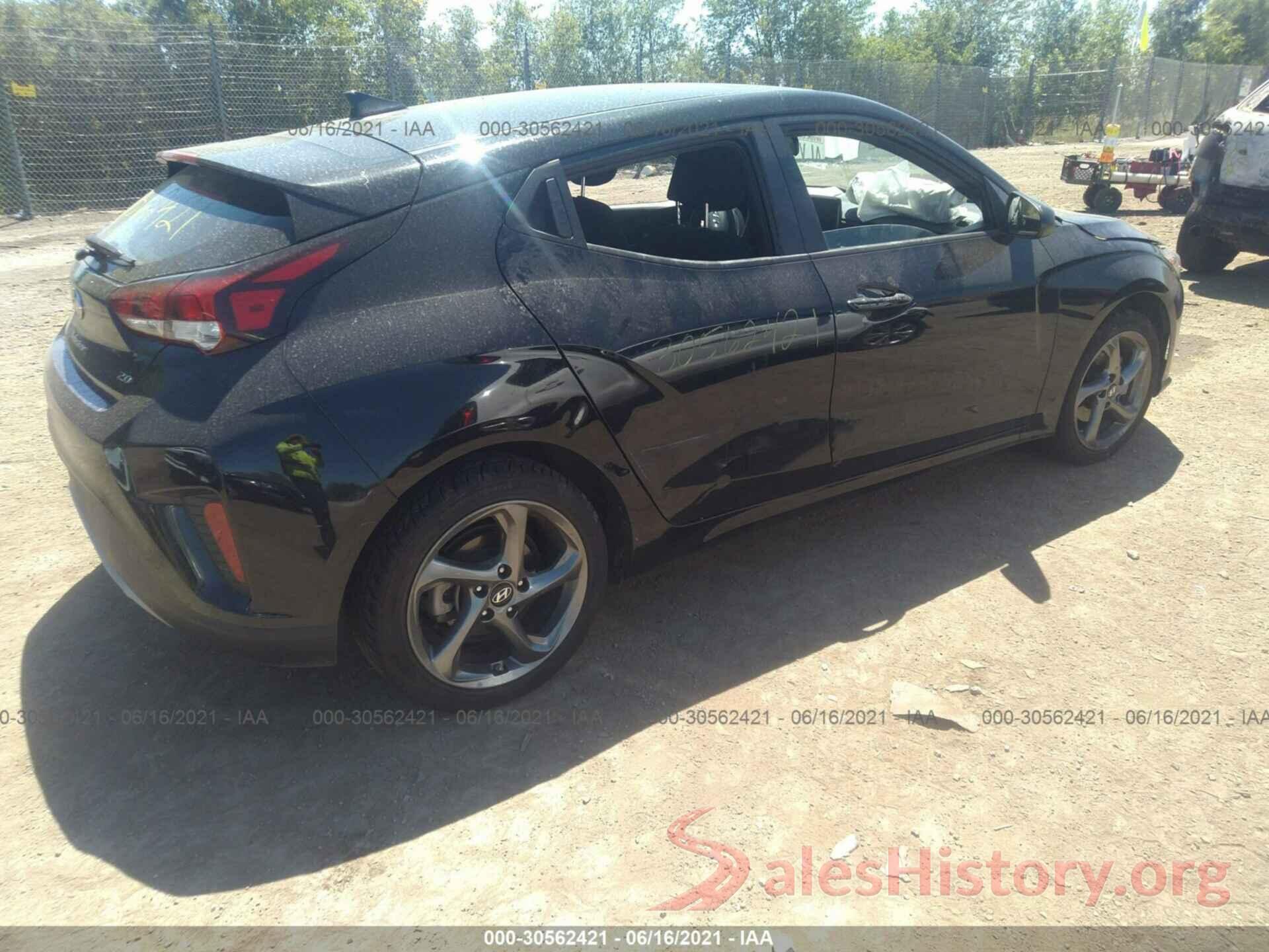 KMHTG6AF4KU017308 2019 HYUNDAI VELOSTER