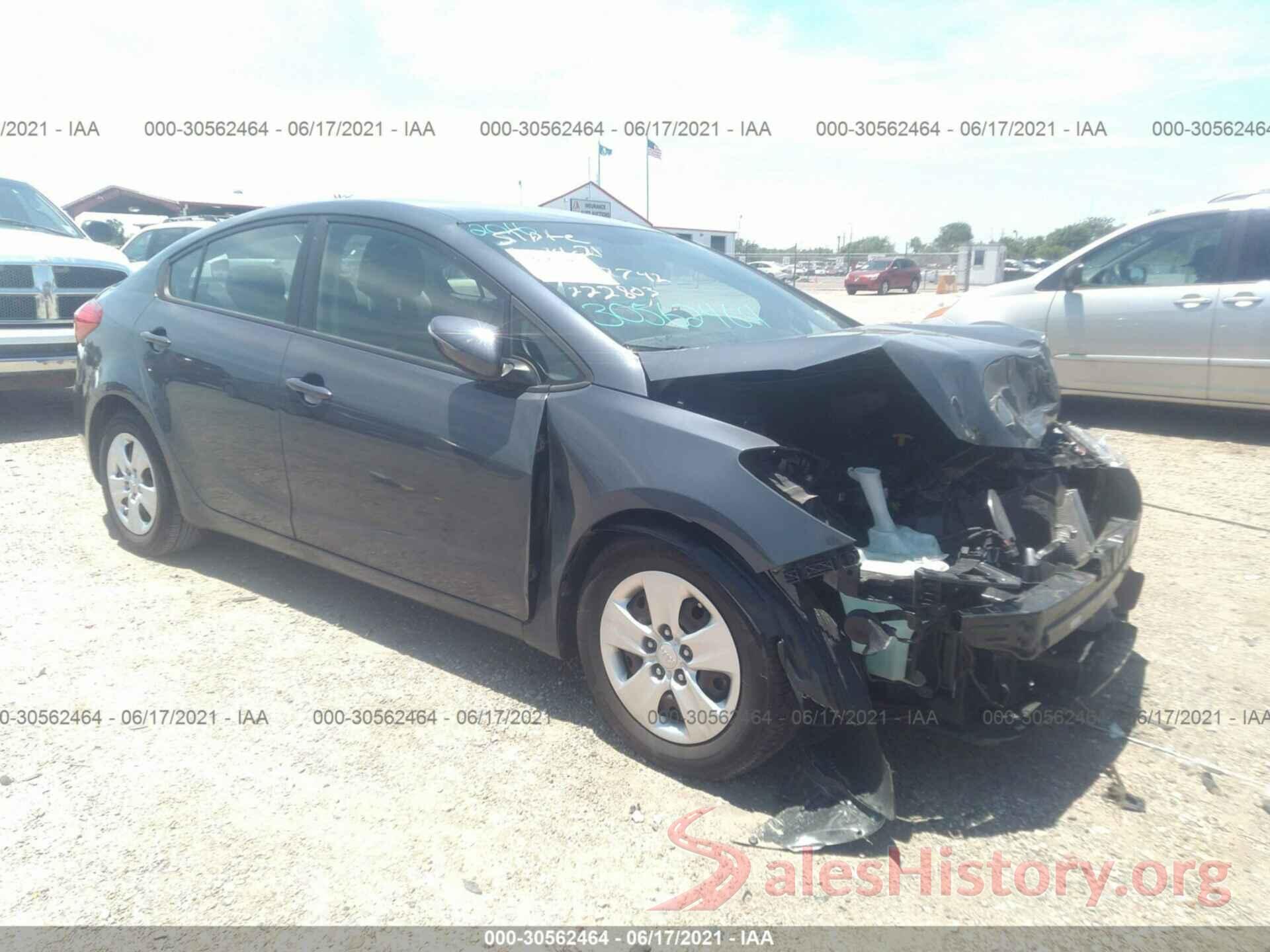 KNAFX4A65G5517742 2016 KIA FORTE