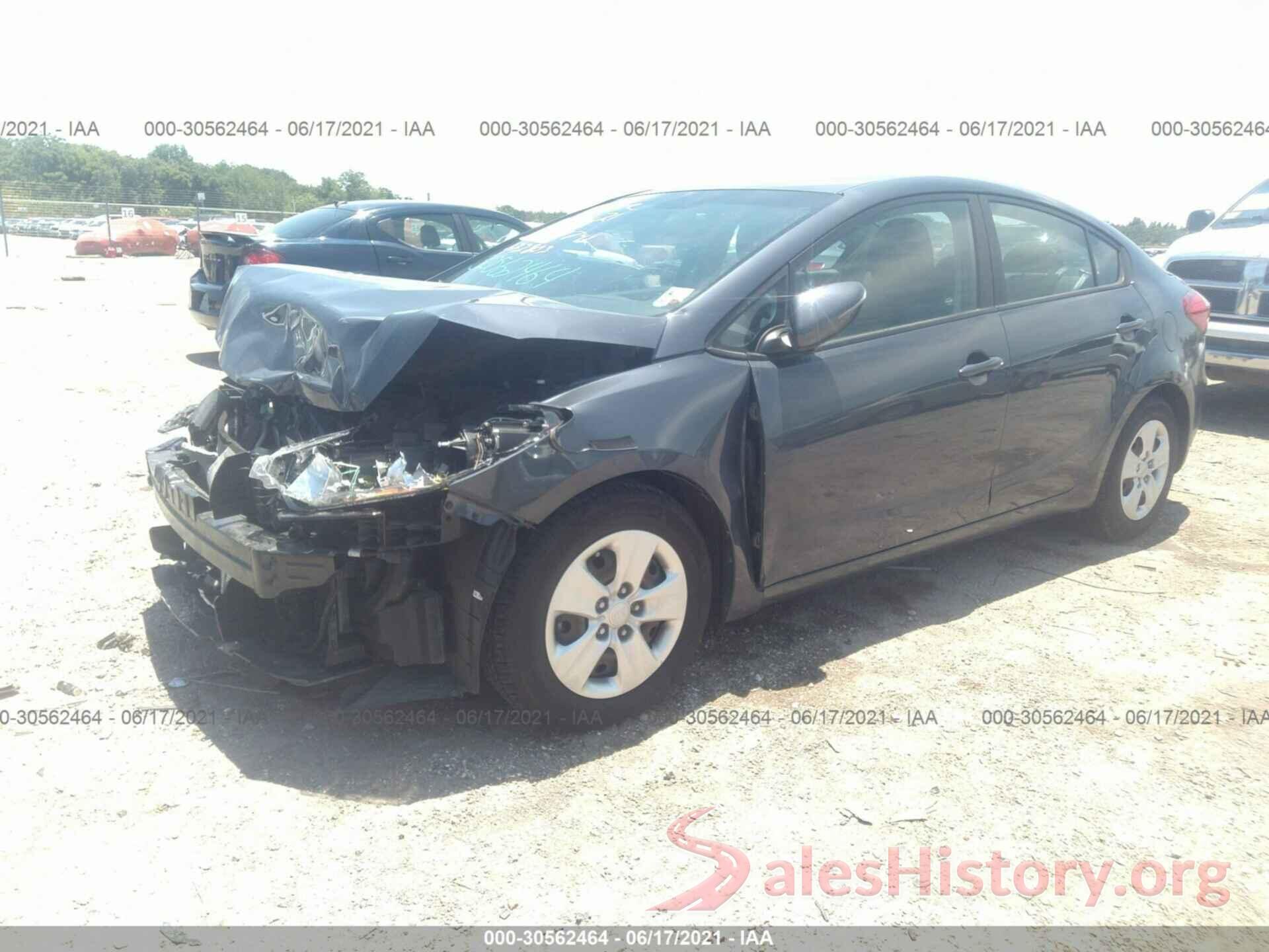 KNAFX4A65G5517742 2016 KIA FORTE