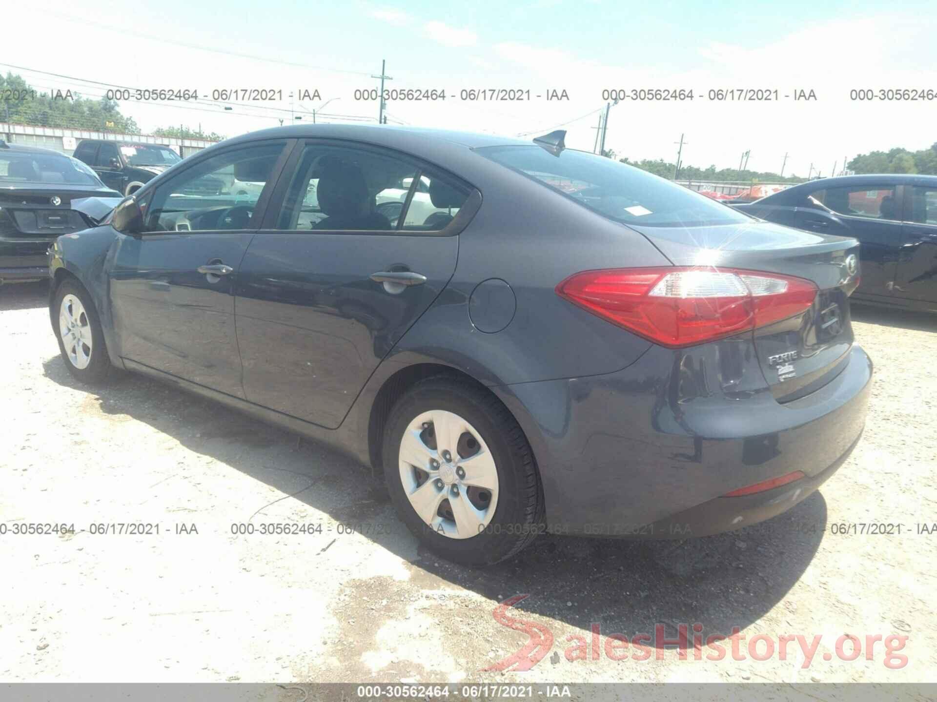 KNAFX4A65G5517742 2016 KIA FORTE