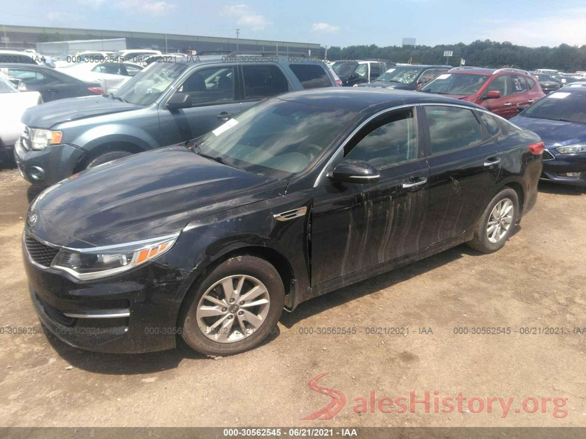 5XXGT4L33GG089414 2016 KIA OPTIMA