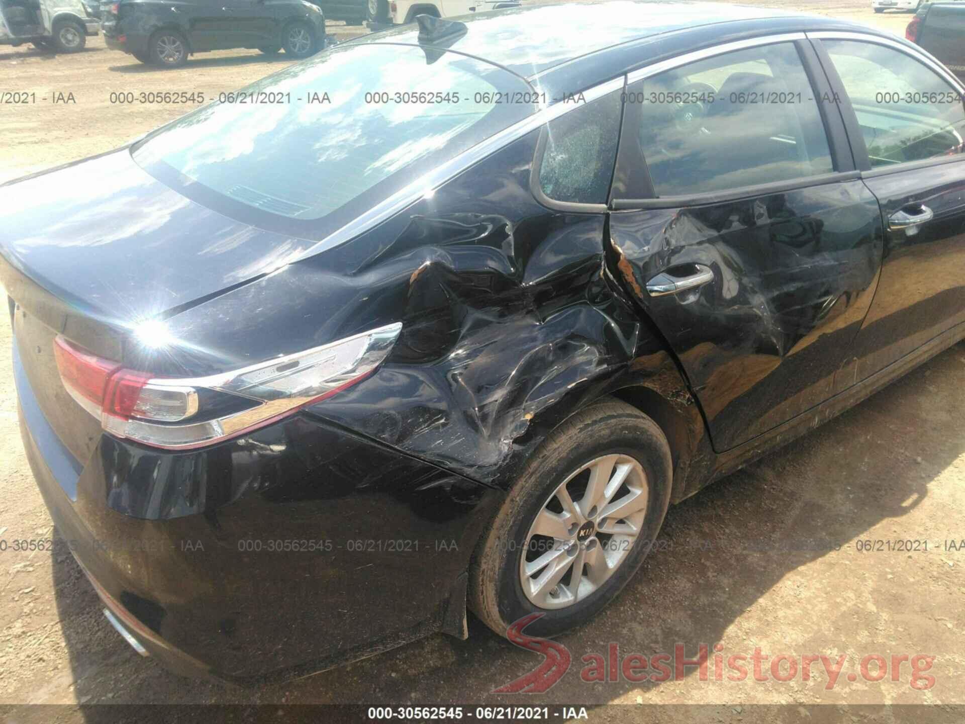 5XXGT4L33GG089414 2016 KIA OPTIMA