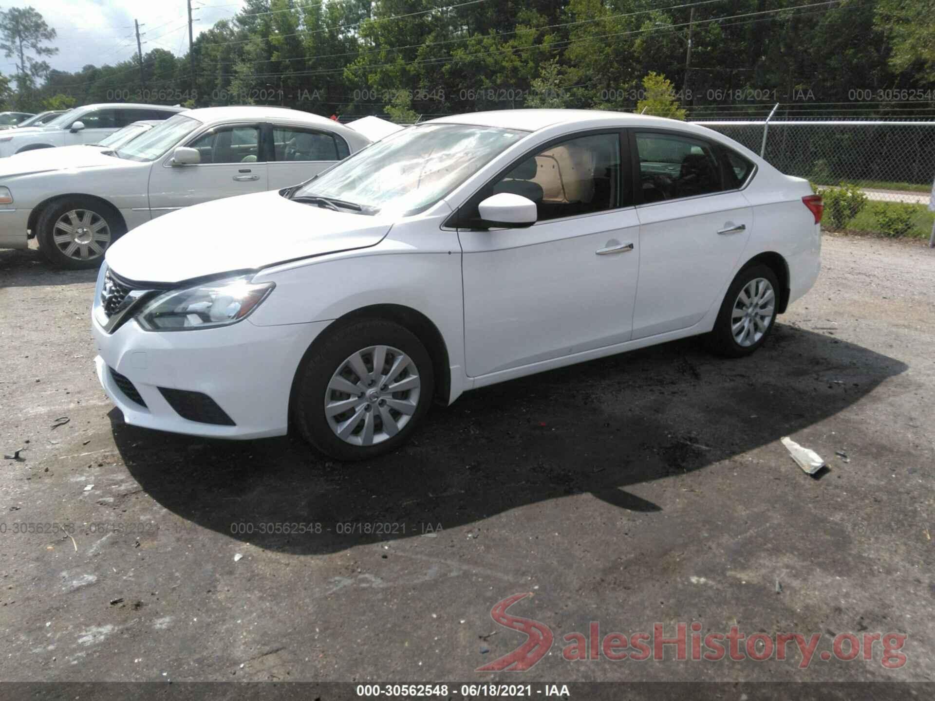 3N1AB7AP0GY287345 2016 NISSAN SENTRA