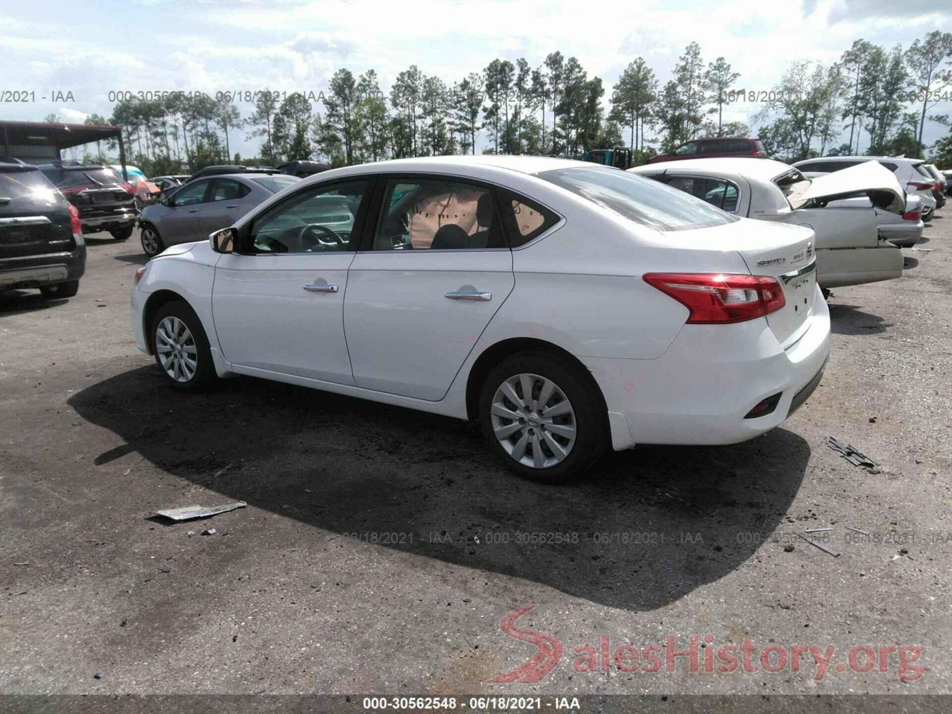 3N1AB7AP0GY287345 2016 NISSAN SENTRA