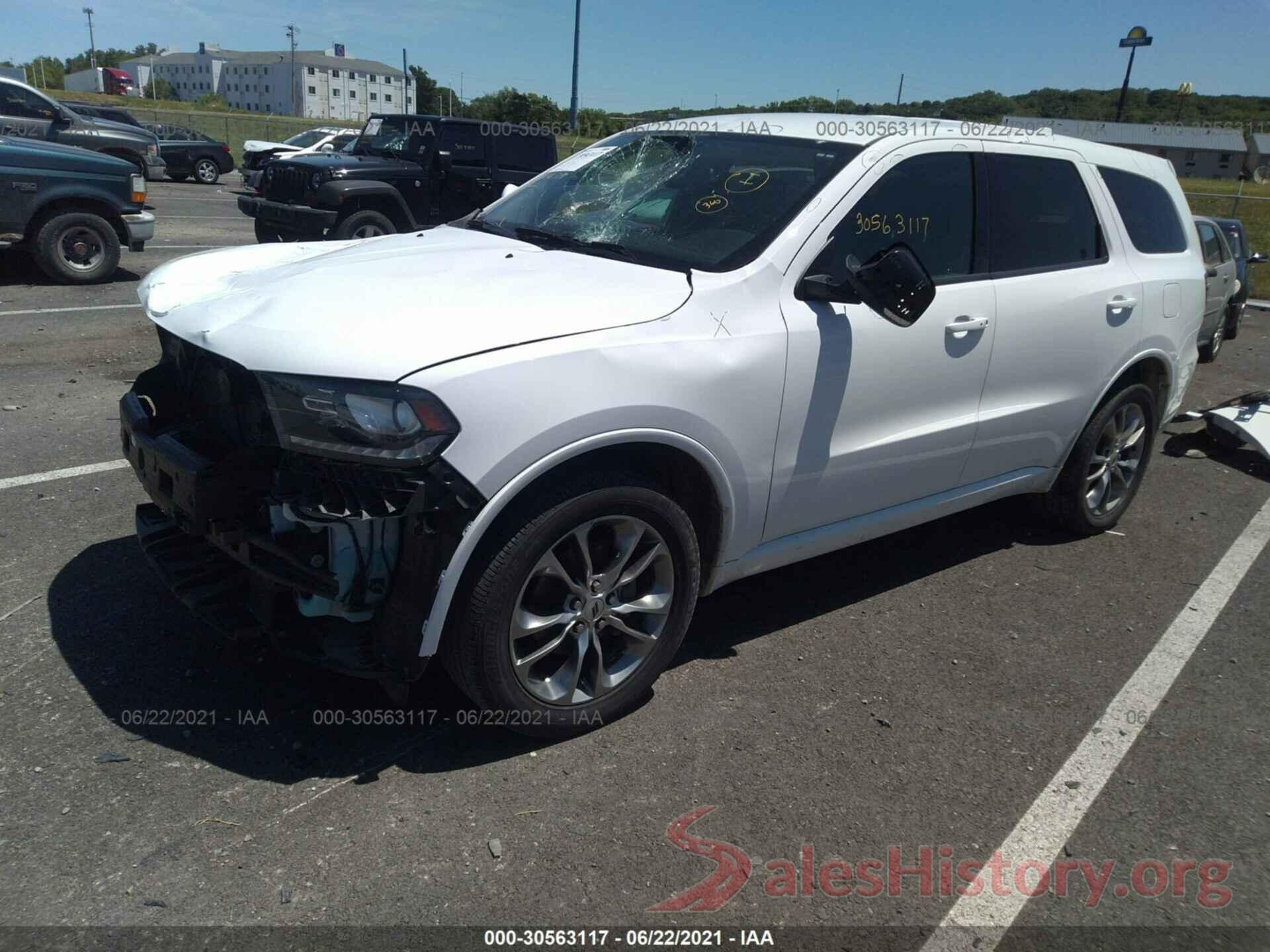 1C4RDJDG3LC120290 2020 DODGE DURANGO