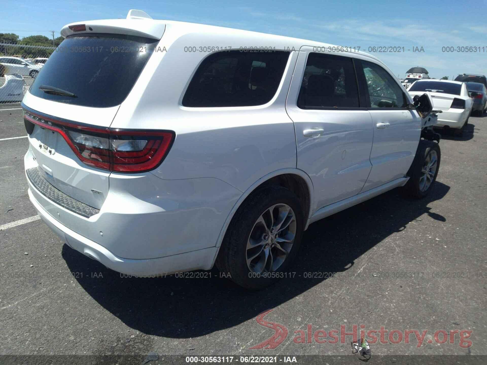 1C4RDJDG3LC120290 2020 DODGE DURANGO