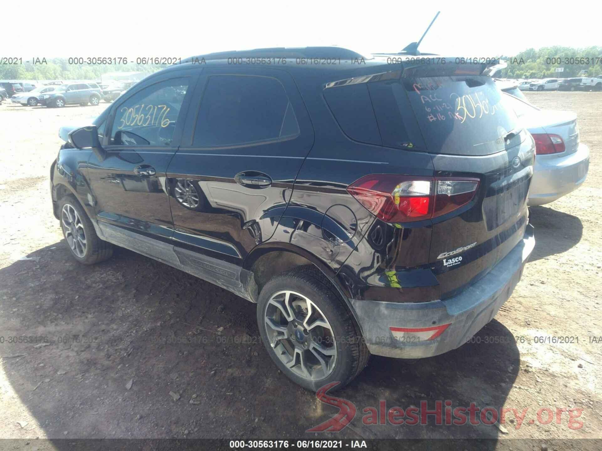 MAJ6S3JL4LC356040 2020 FORD ECOSPORT