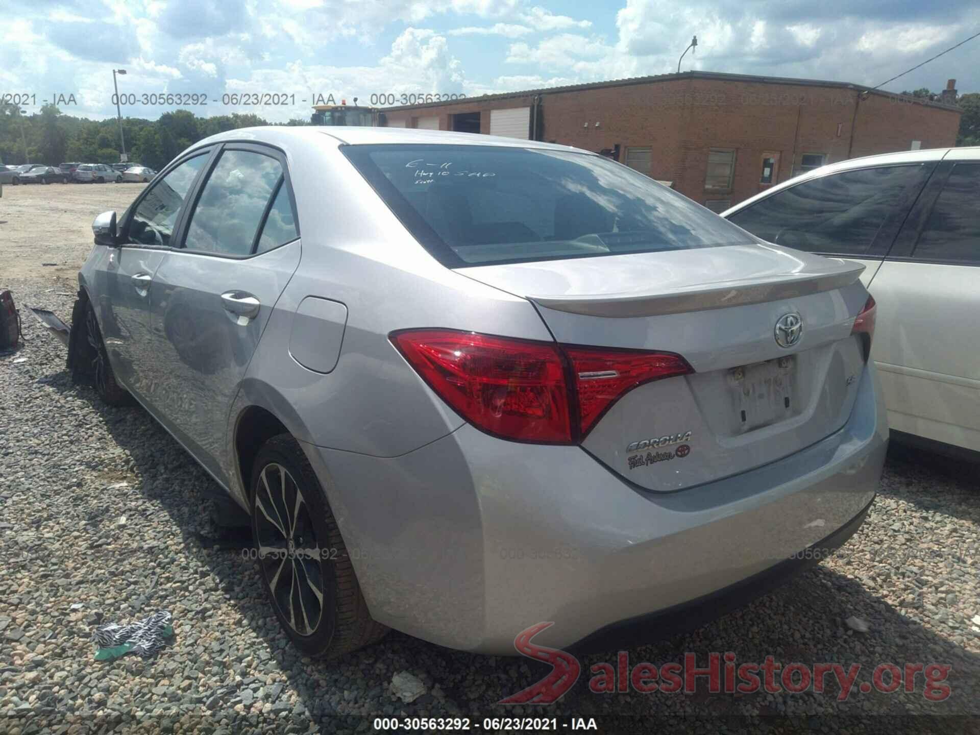 2T1BURHEXHC918440 2017 TOYOTA COROLLA