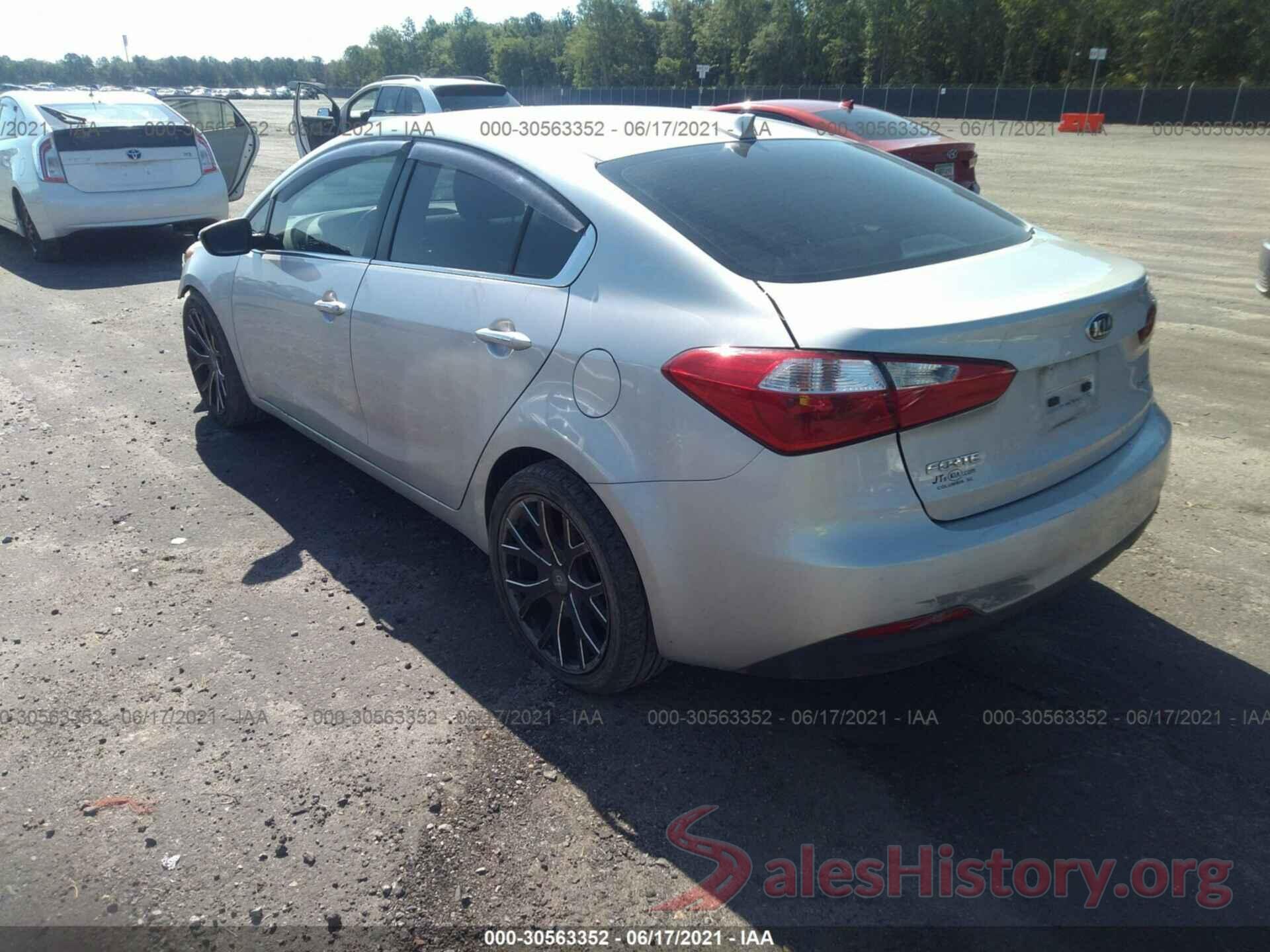 KNAFX4A86G5545213 2016 KIA FORTE