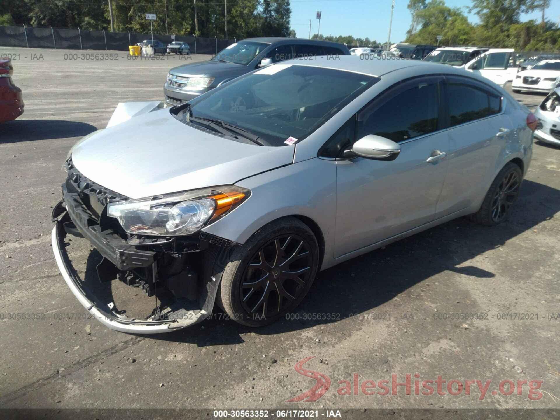 KNAFX4A86G5545213 2016 KIA FORTE