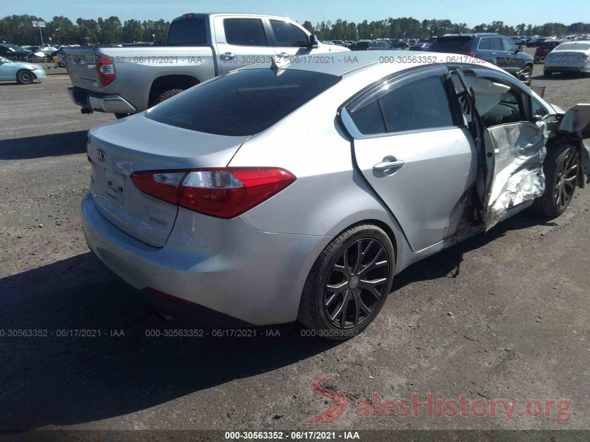 KNAFX4A86G5545213 2016 KIA FORTE