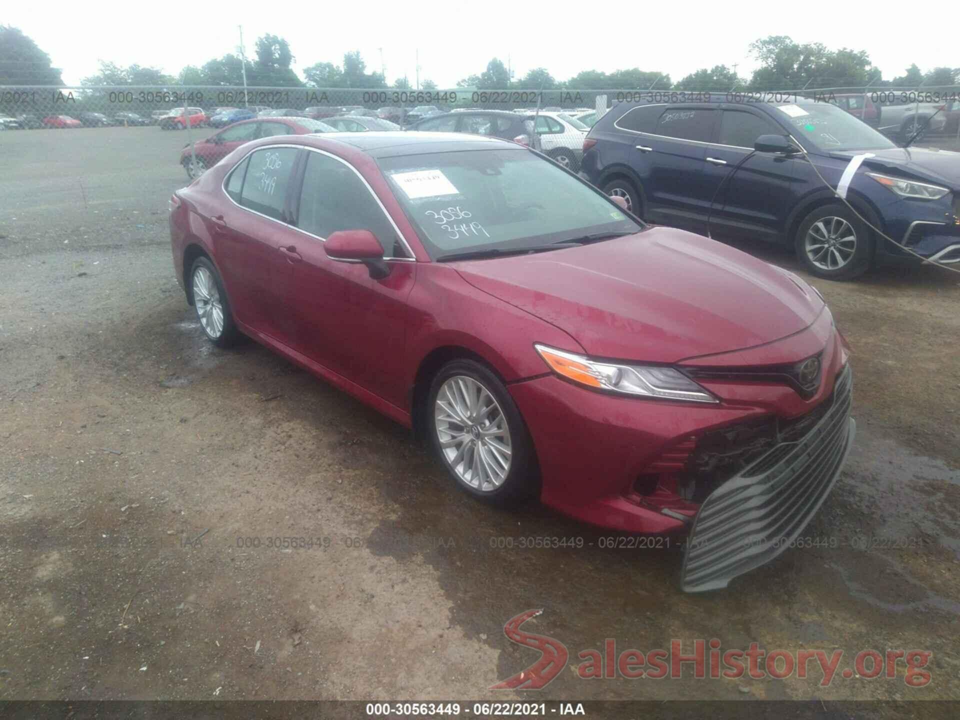 4T1BZ1HK4JU506737 2018 TOYOTA CAMRY