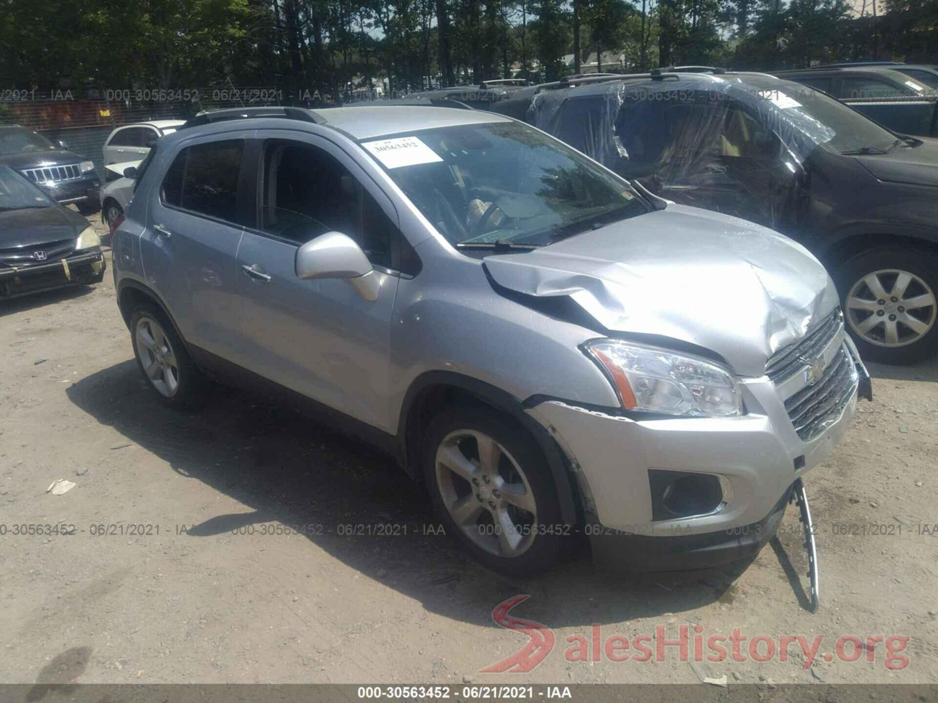 3GNCJMSB3GL169451 2016 CHEVROLET TRAX