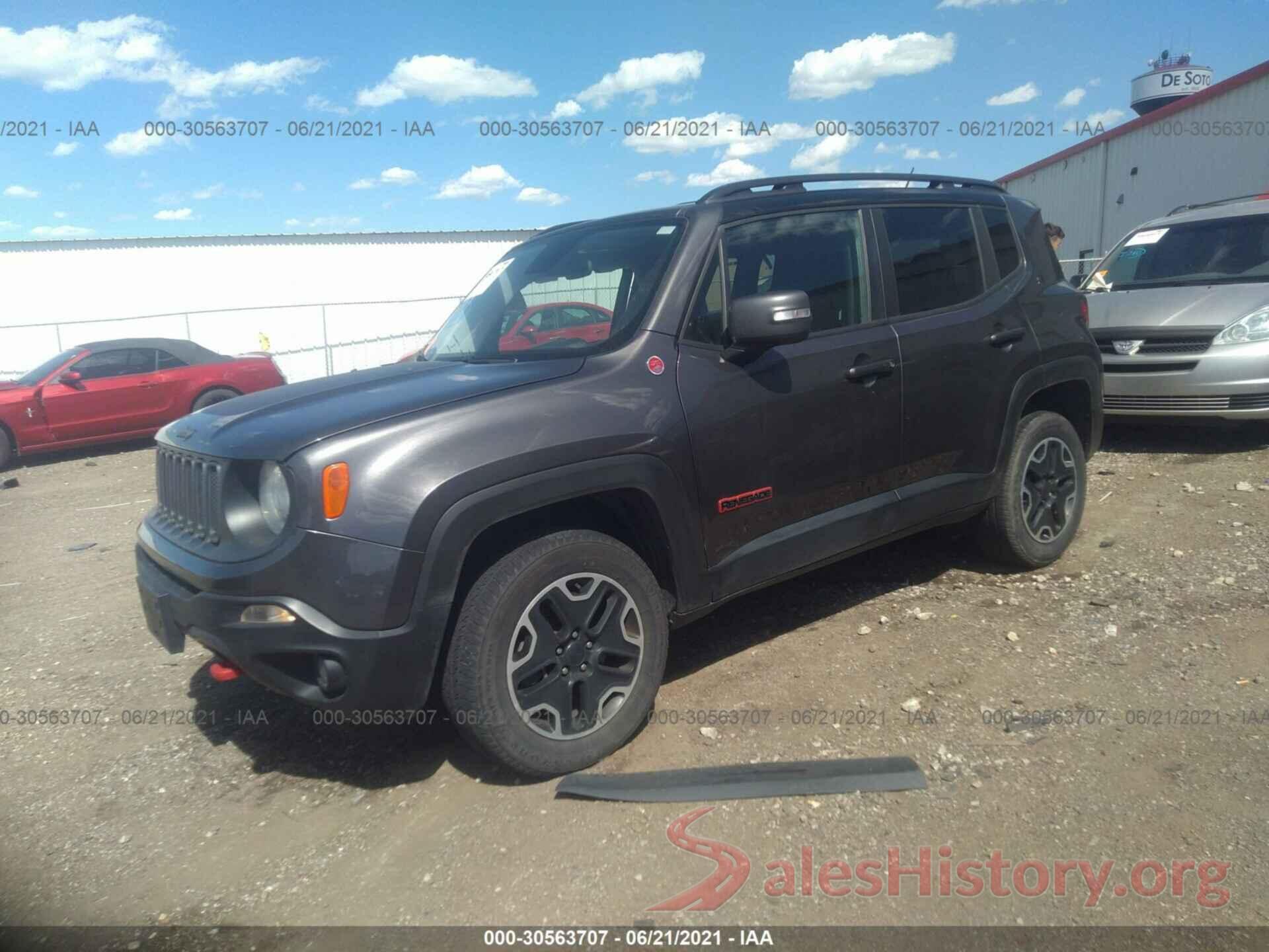 ZACCJBCT1GPD58594 2016 JEEP RENEGADE