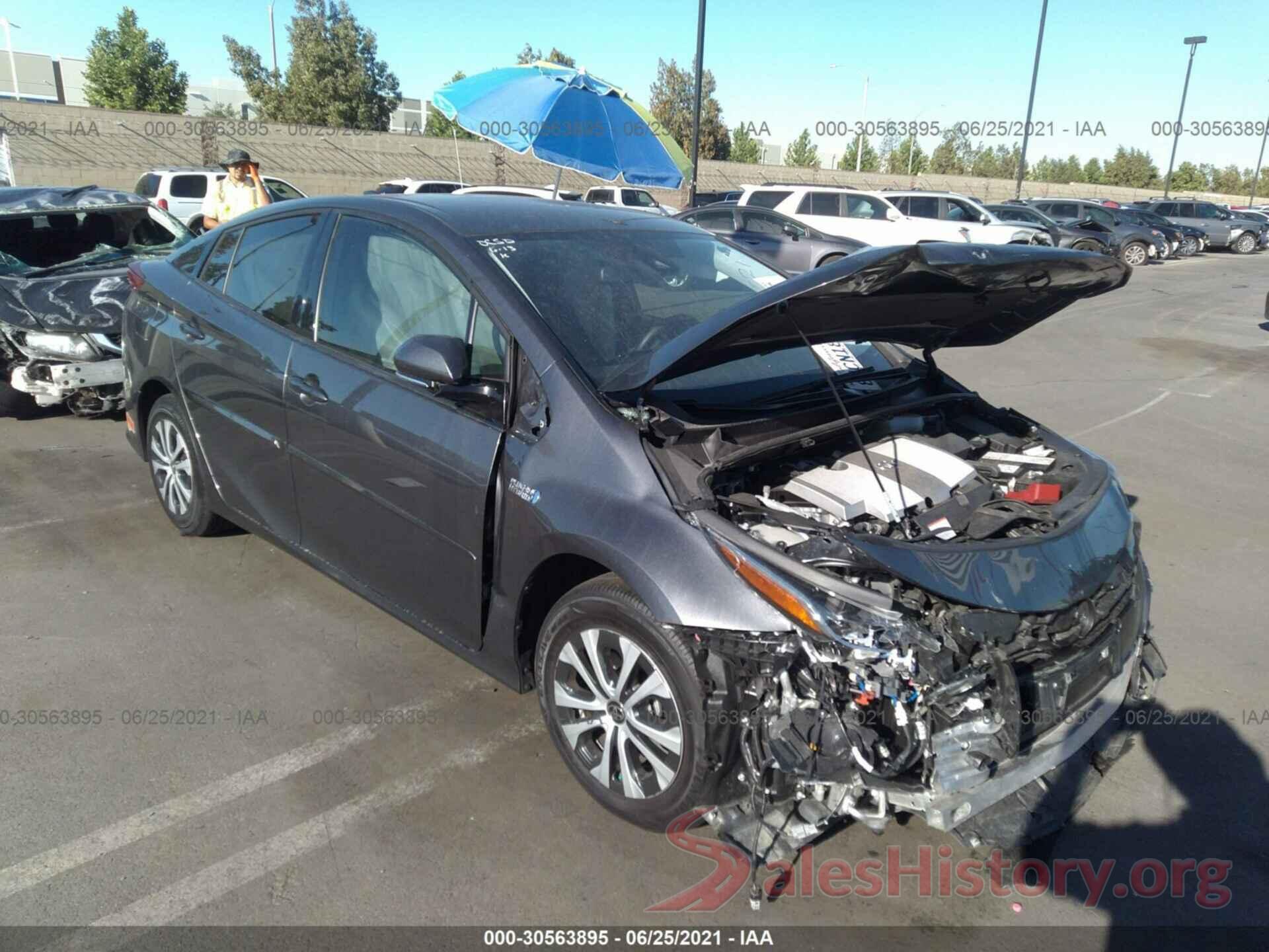 JTDKARFP2L3138821 2020 TOYOTA PRIUS PRIME