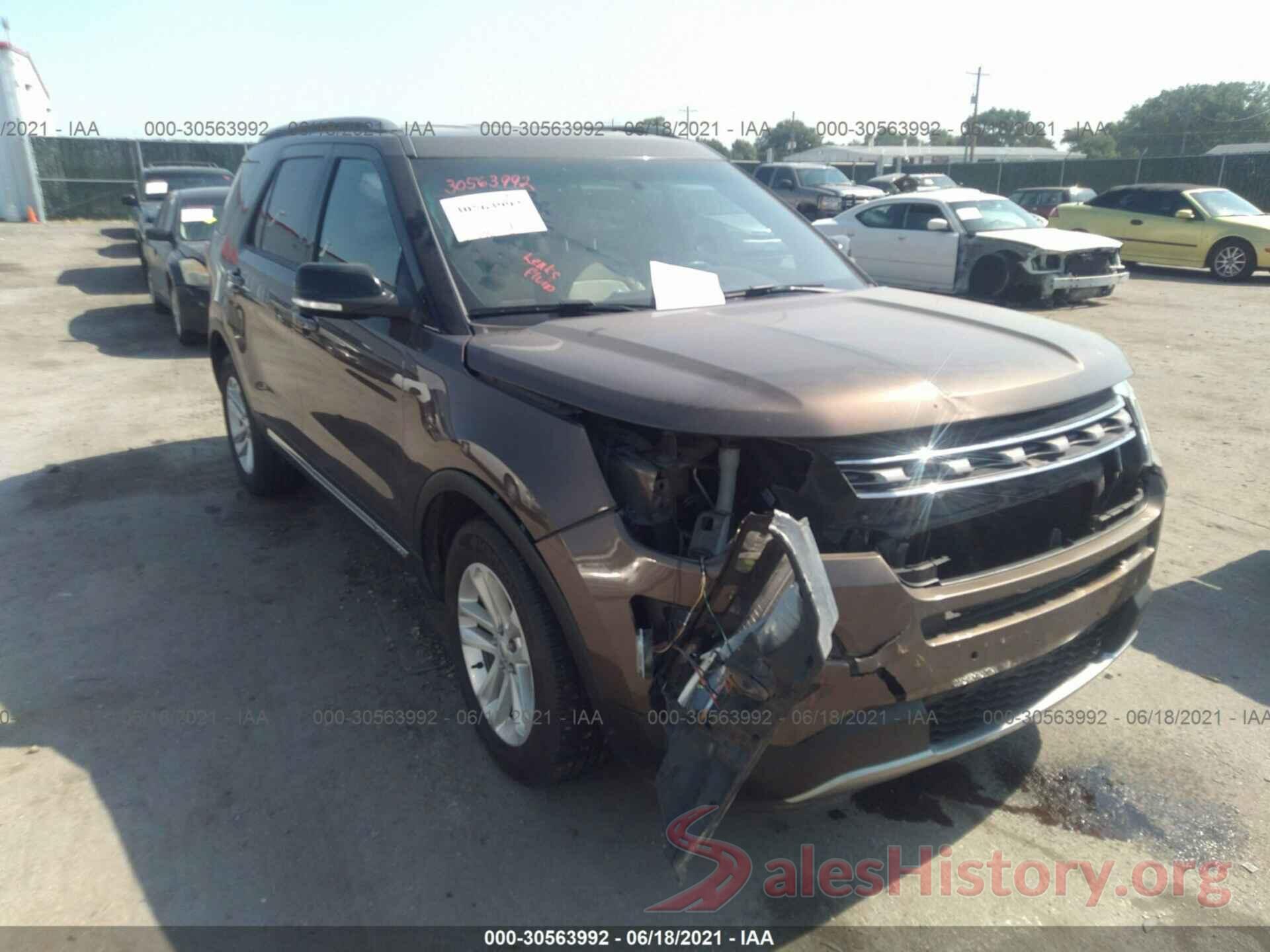 1FM5K7D80GGB72289 2016 FORD EXPLORER