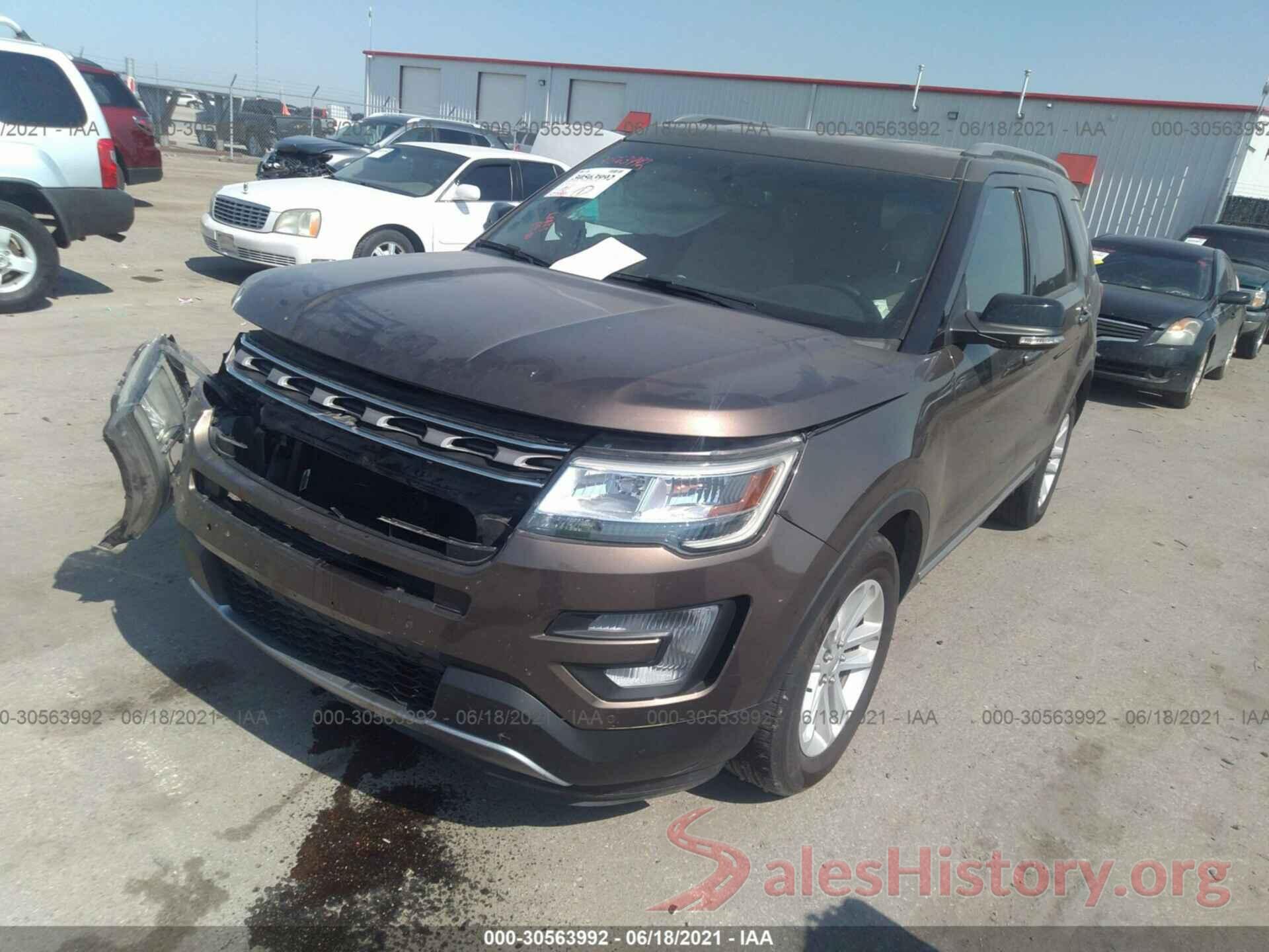 1FM5K7D80GGB72289 2016 FORD EXPLORER