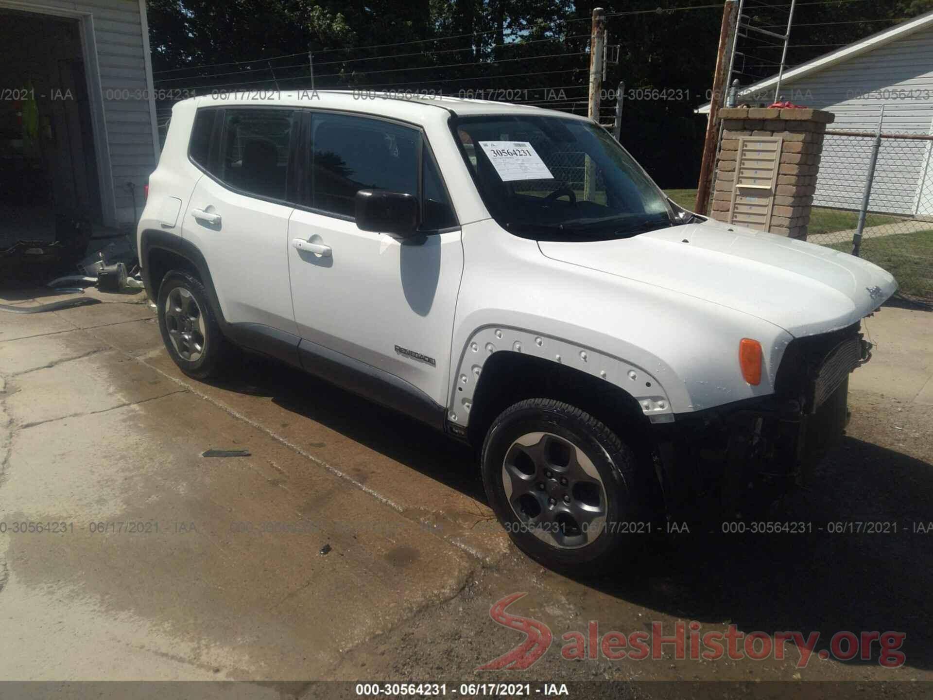 ZACCJBAT7GPC70068 2016 JEEP RENEGADE