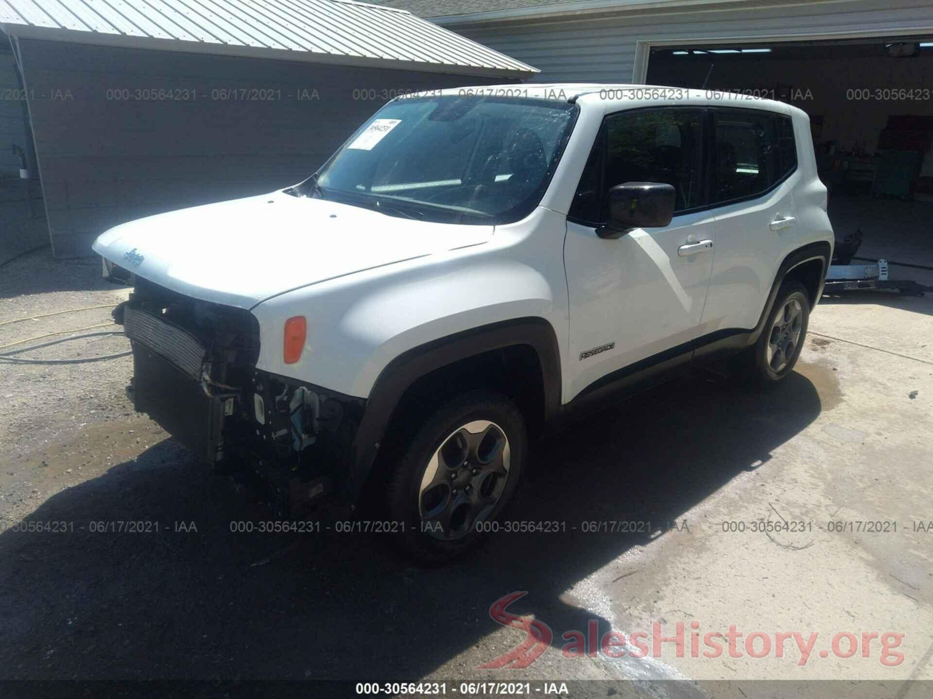 ZACCJBAT7GPC70068 2016 JEEP RENEGADE