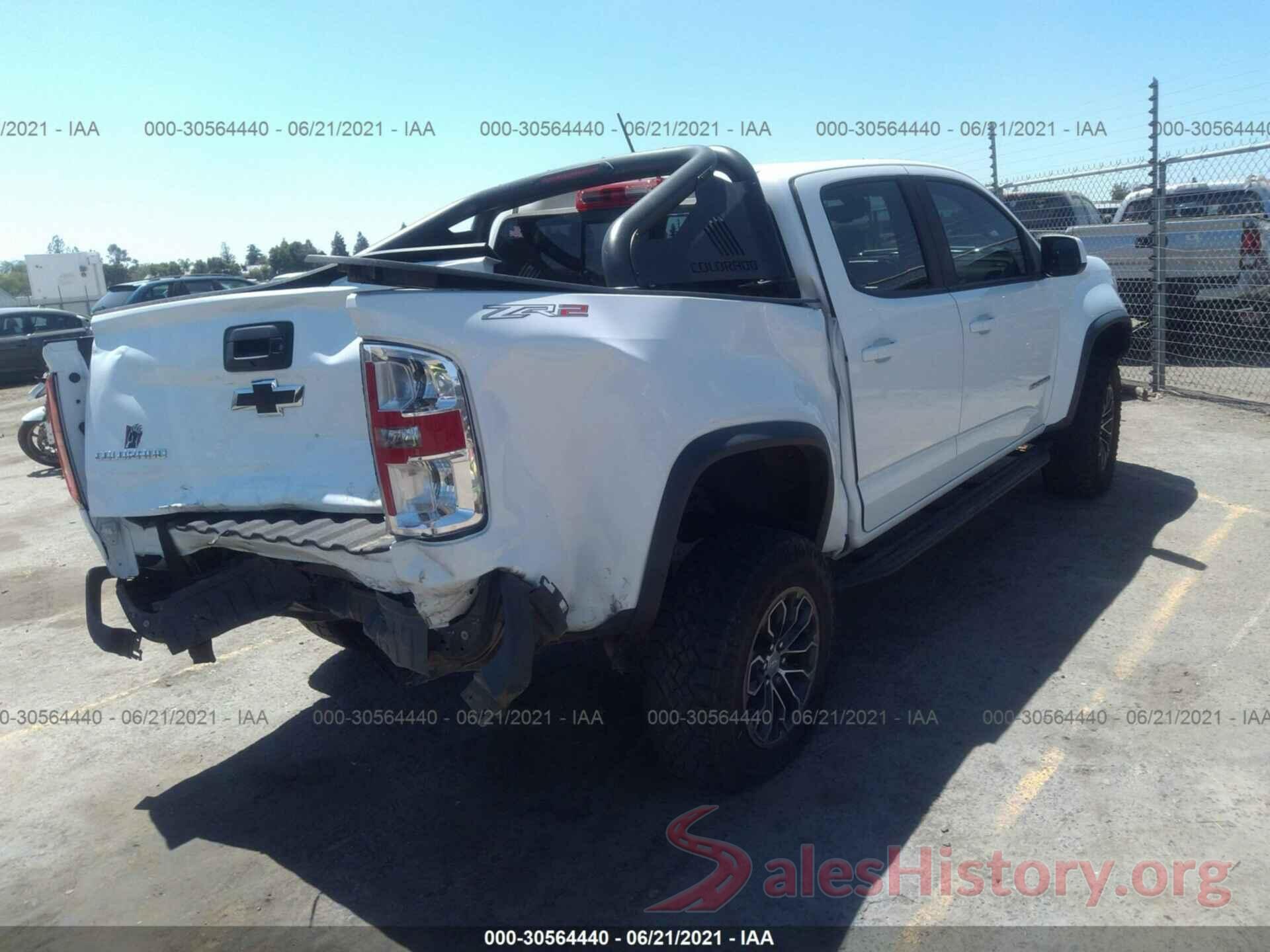 1GCPTEE10J1302517 2018 CHEVROLET COLORADO