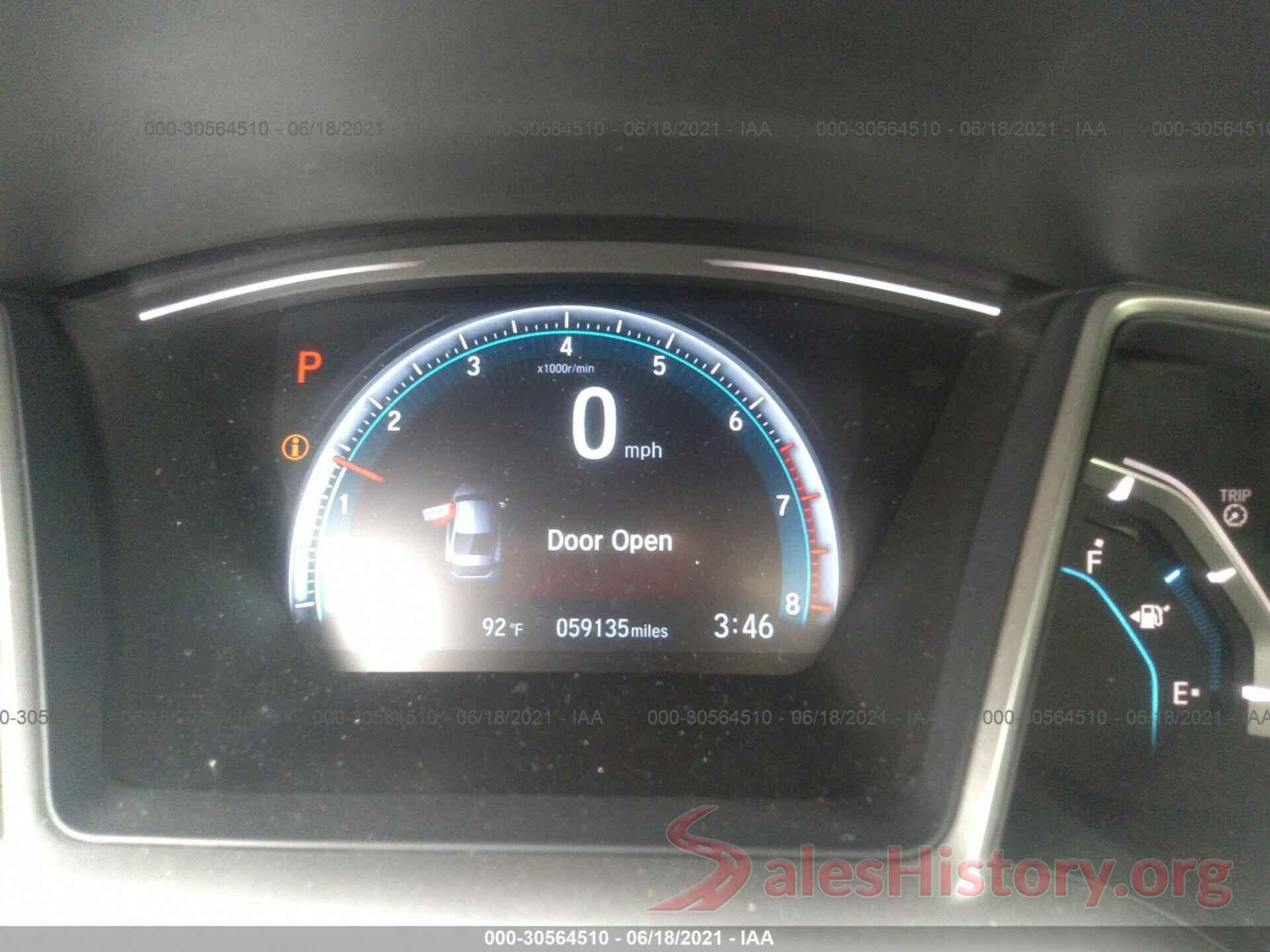 19XFC1F77GE204744 2016 HONDA CIVIC SEDAN