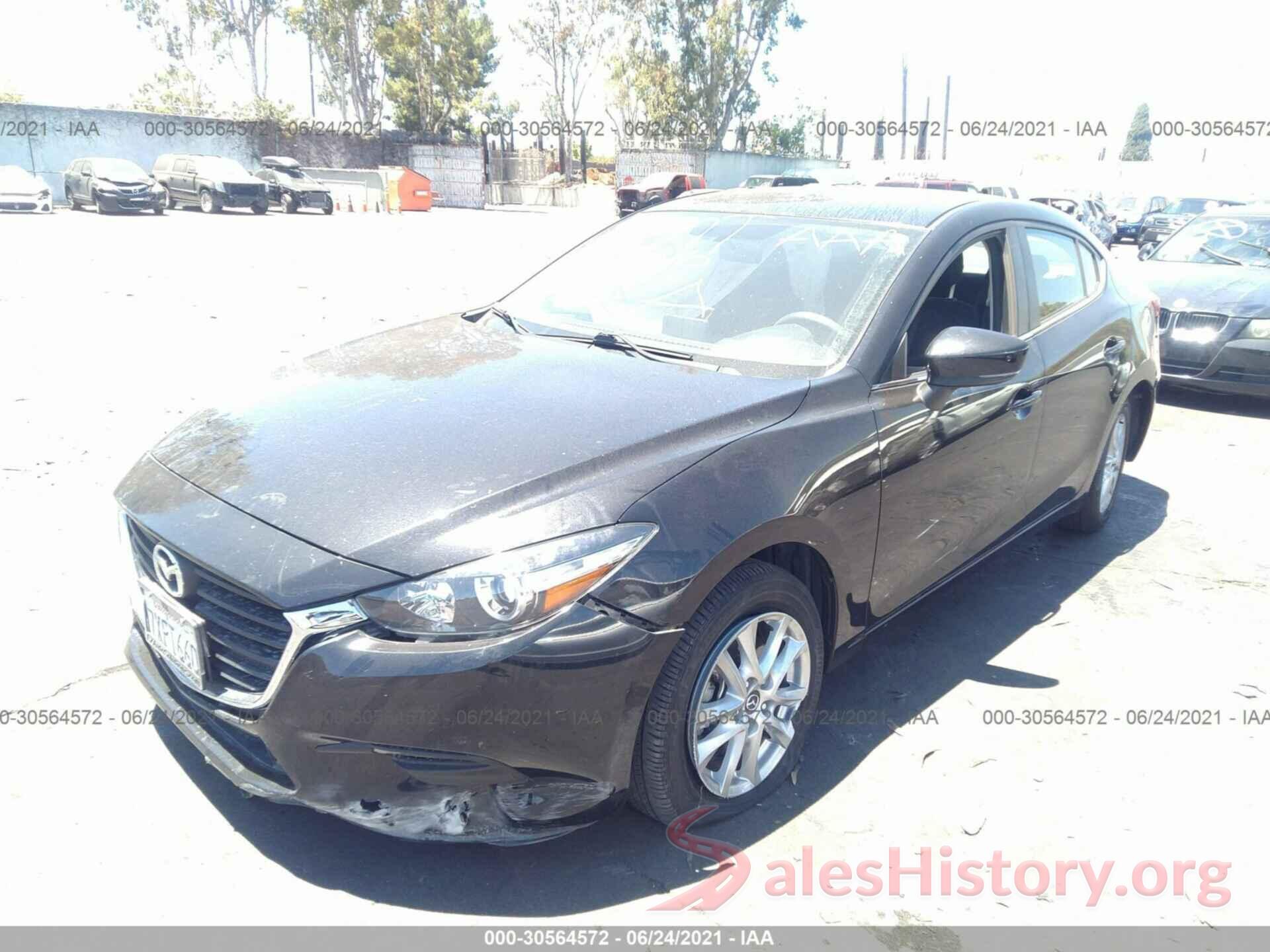 JM1BN1U79H1143025 2017 MAZDA MAZDA3 4-DOOR