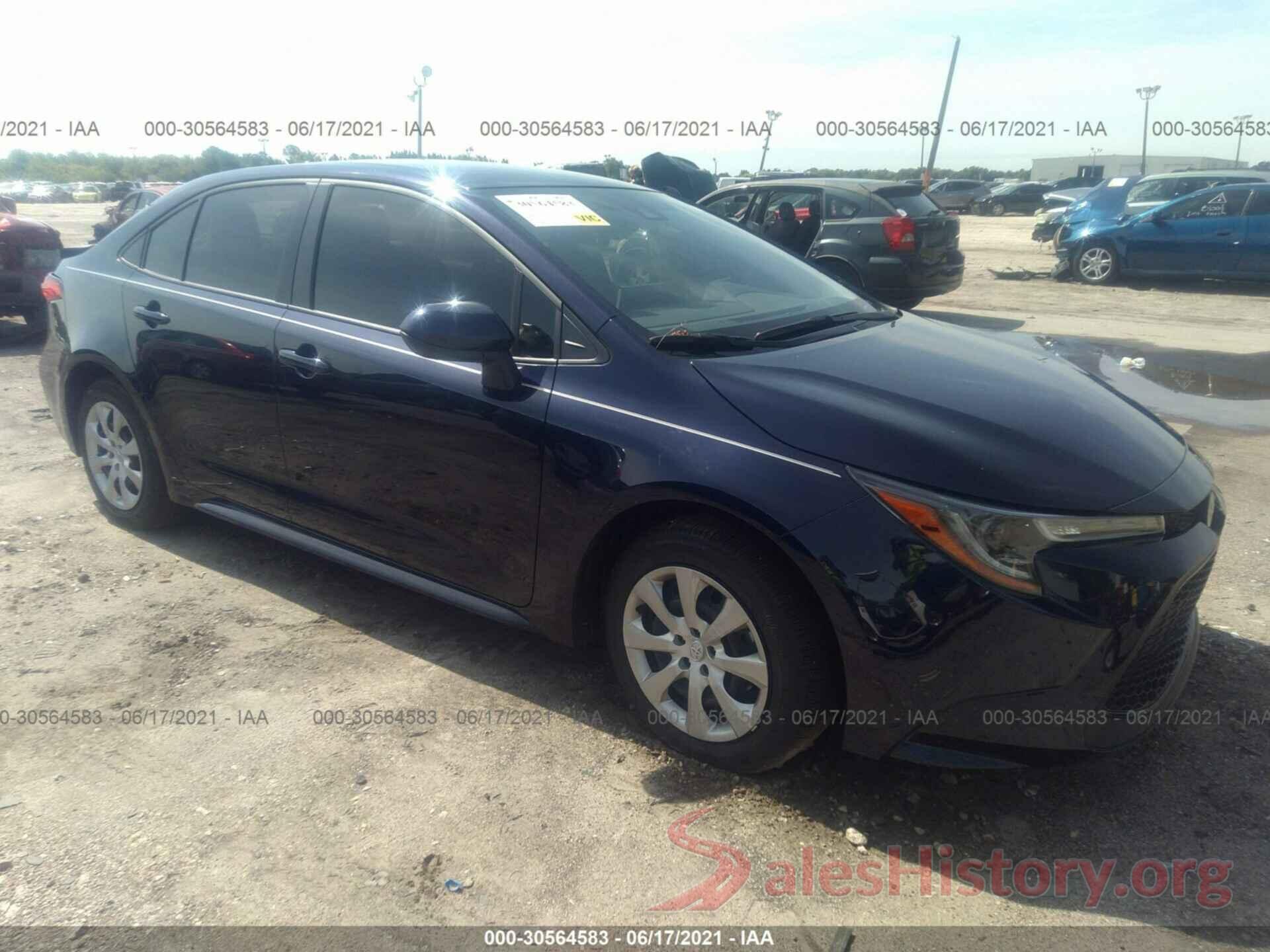 JTDEPMAE1MJ154865 2021 TOYOTA COROLLA