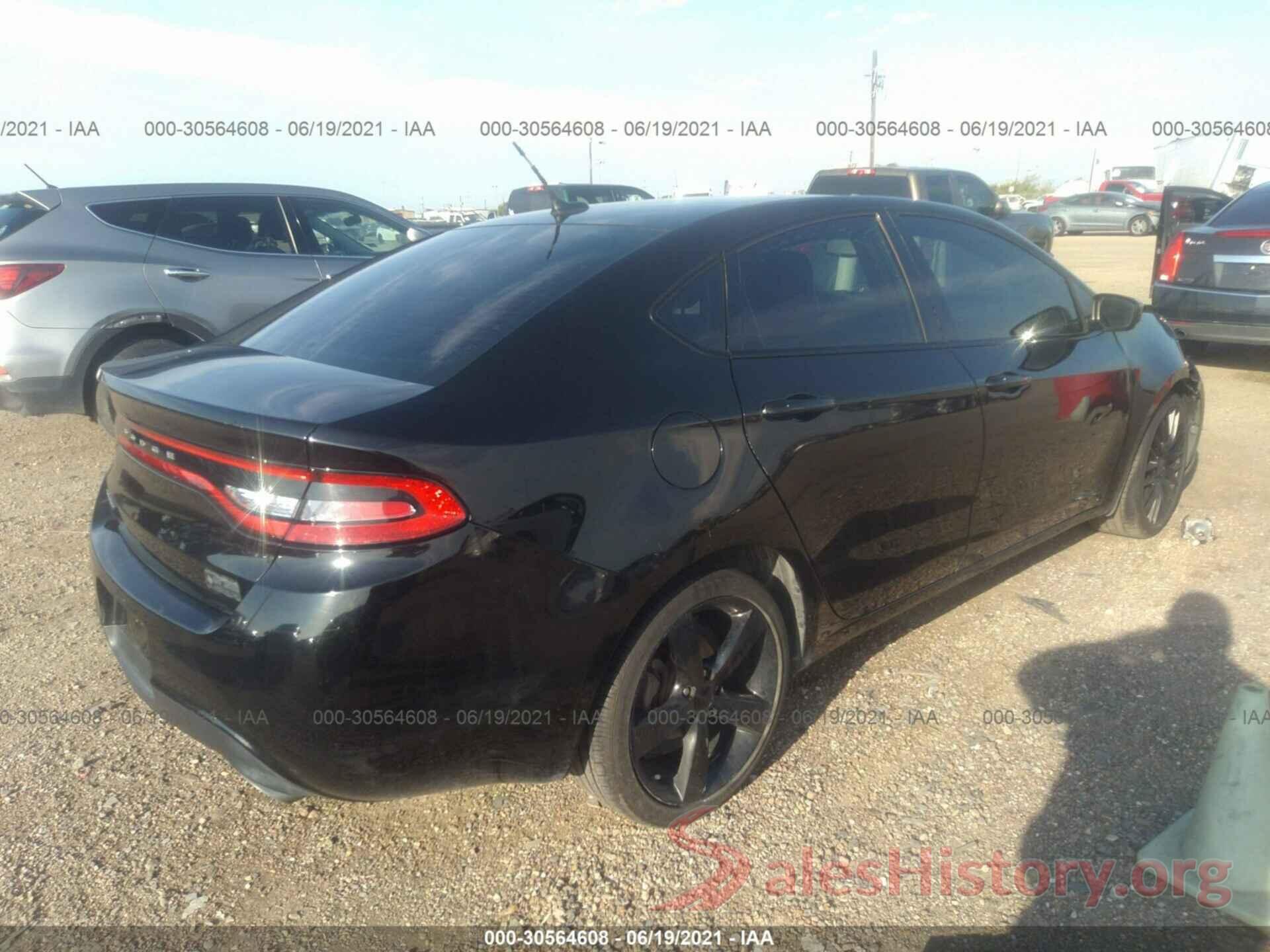 1C3CDFBB2GD539763 2016 DODGE DART