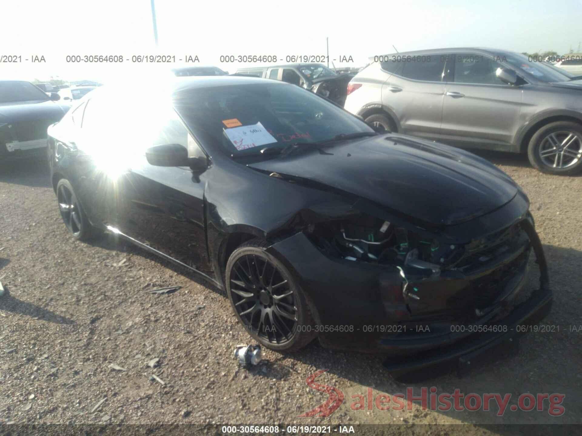 1C3CDFBB2GD539763 2016 DODGE DART