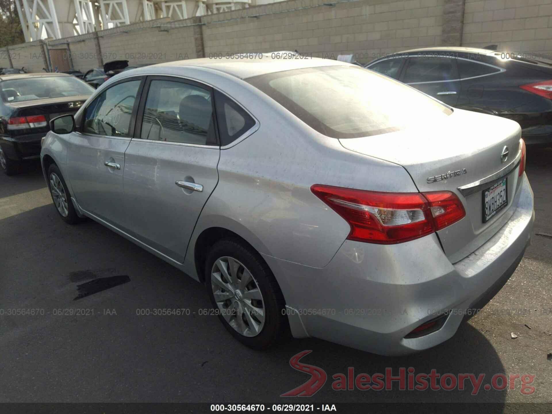 3N1AB7AP3HY223494 2017 NISSAN SENTRA