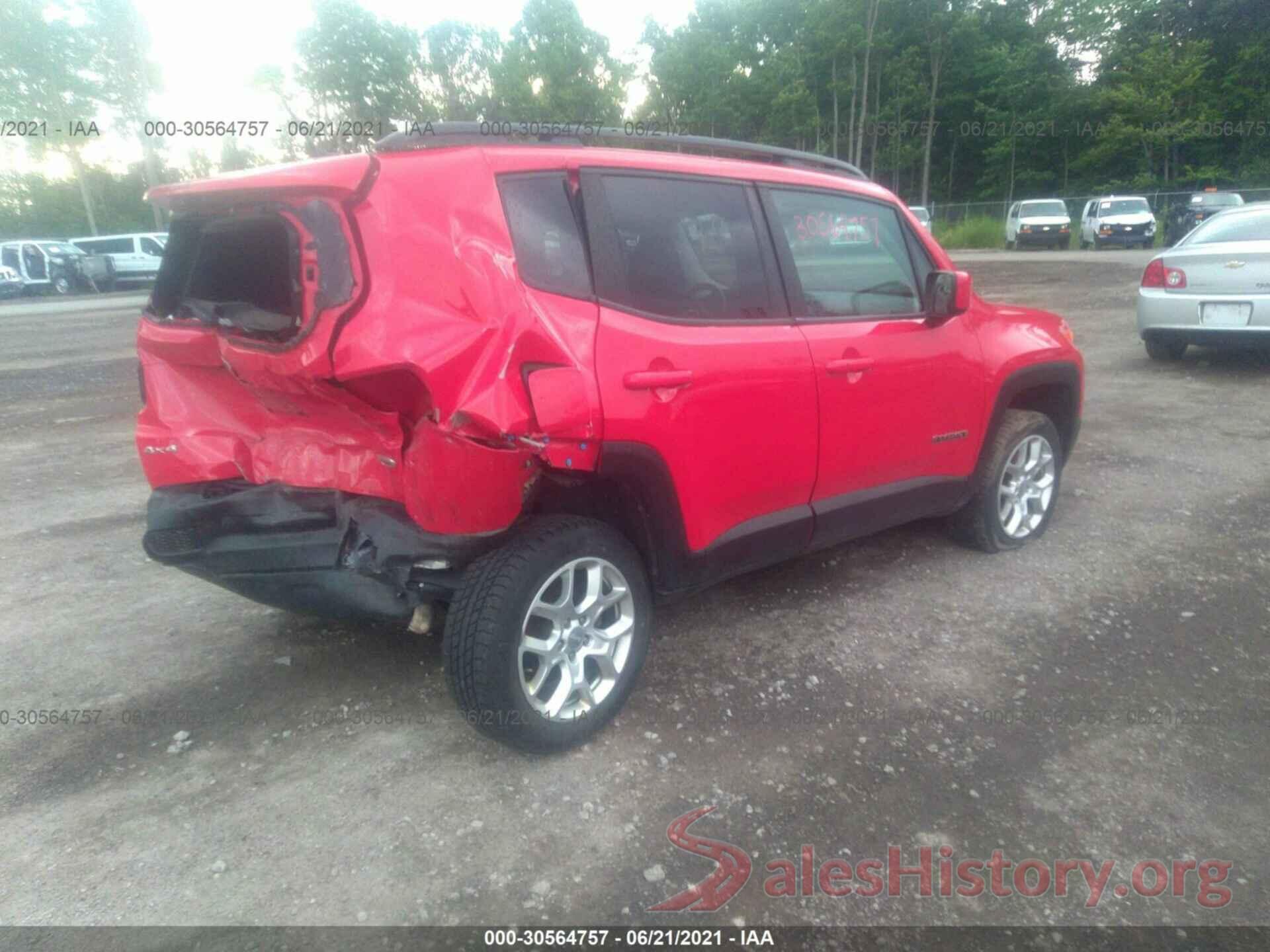 ZACCJBBT7GPE04253 2016 JEEP RENEGADE