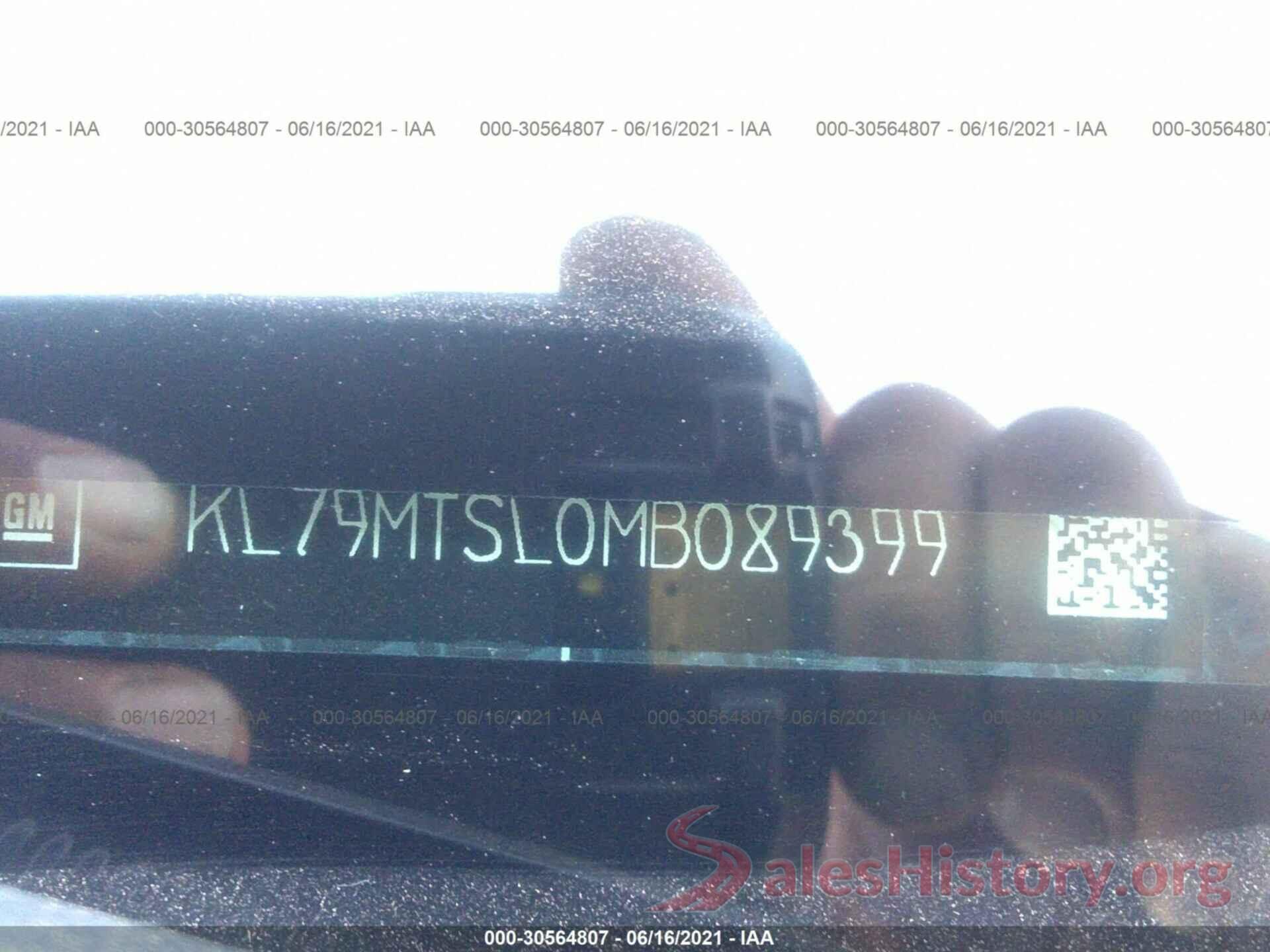 KL79MTSL0MB089399 2021 CHEVROLET TRAILBLAZER