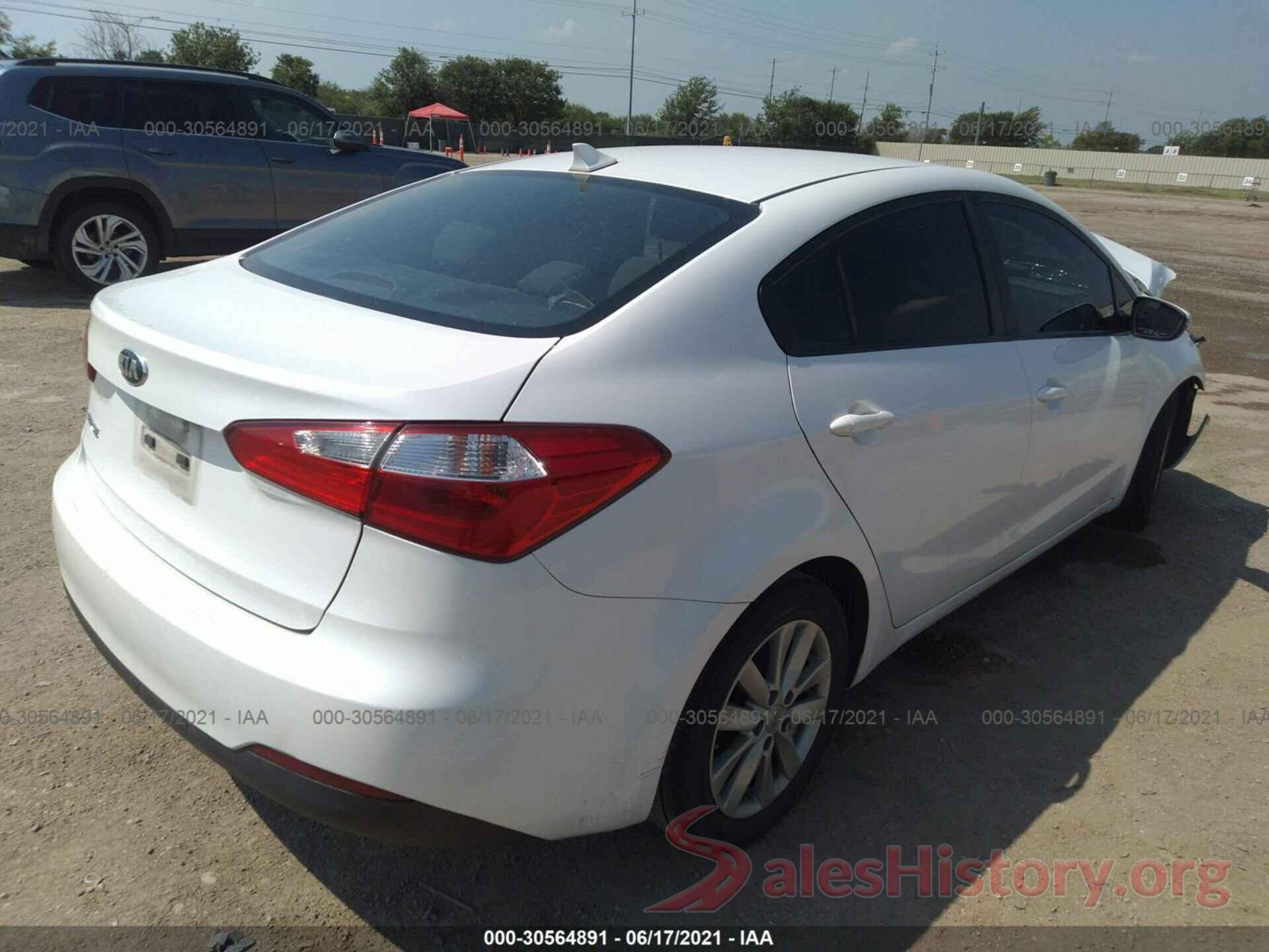 KNAFX4A60G5477313 2016 KIA FORTE